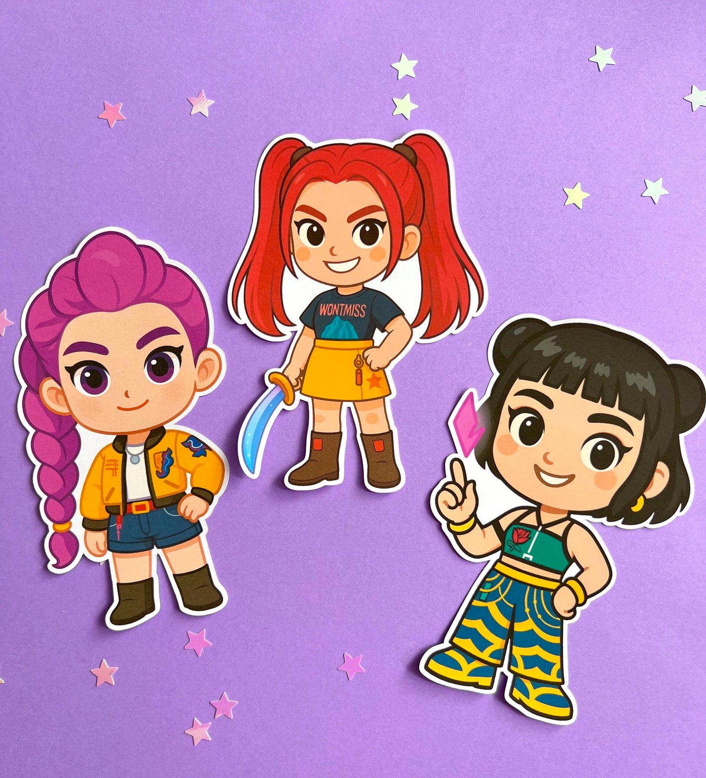 Hunters / XL Sticker Die Cut