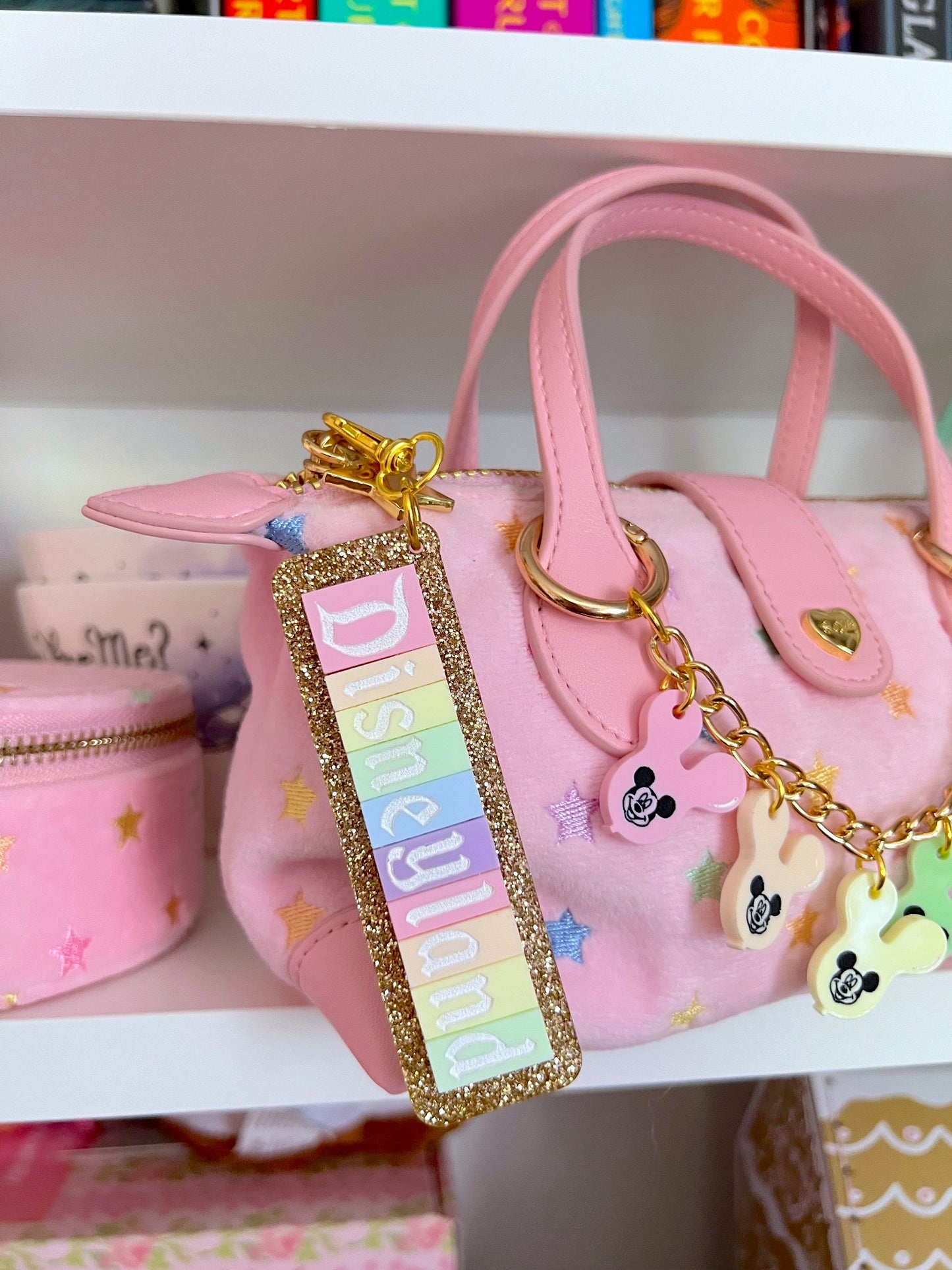 D-Land Marquee Bag Charm / Keychain