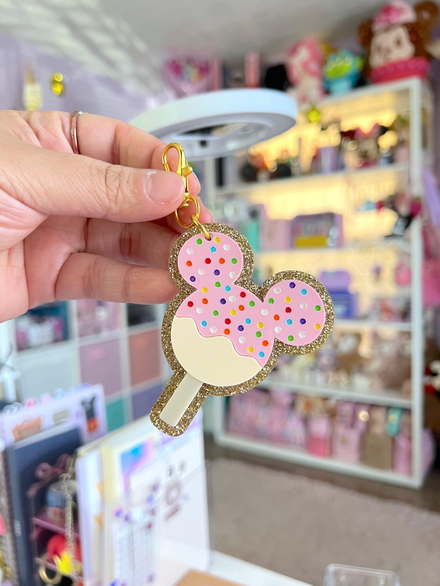 Magical Krispie Treat Bag Charm / Keychain