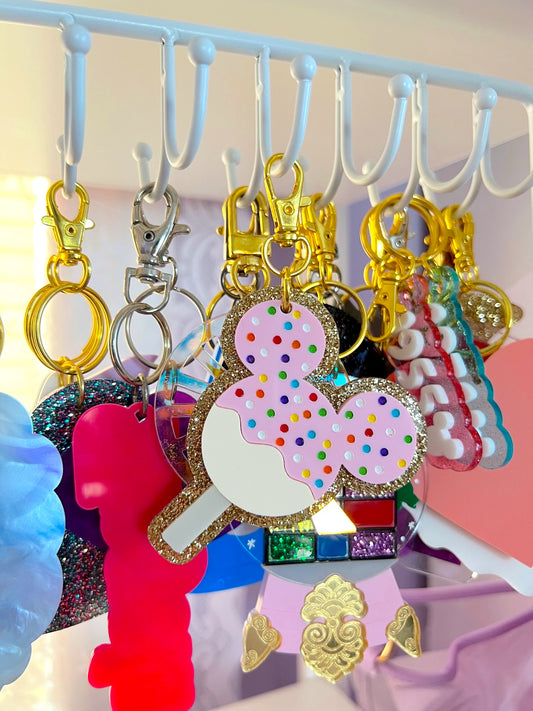 Magical Krispie Treat Bag Charm / Keychain