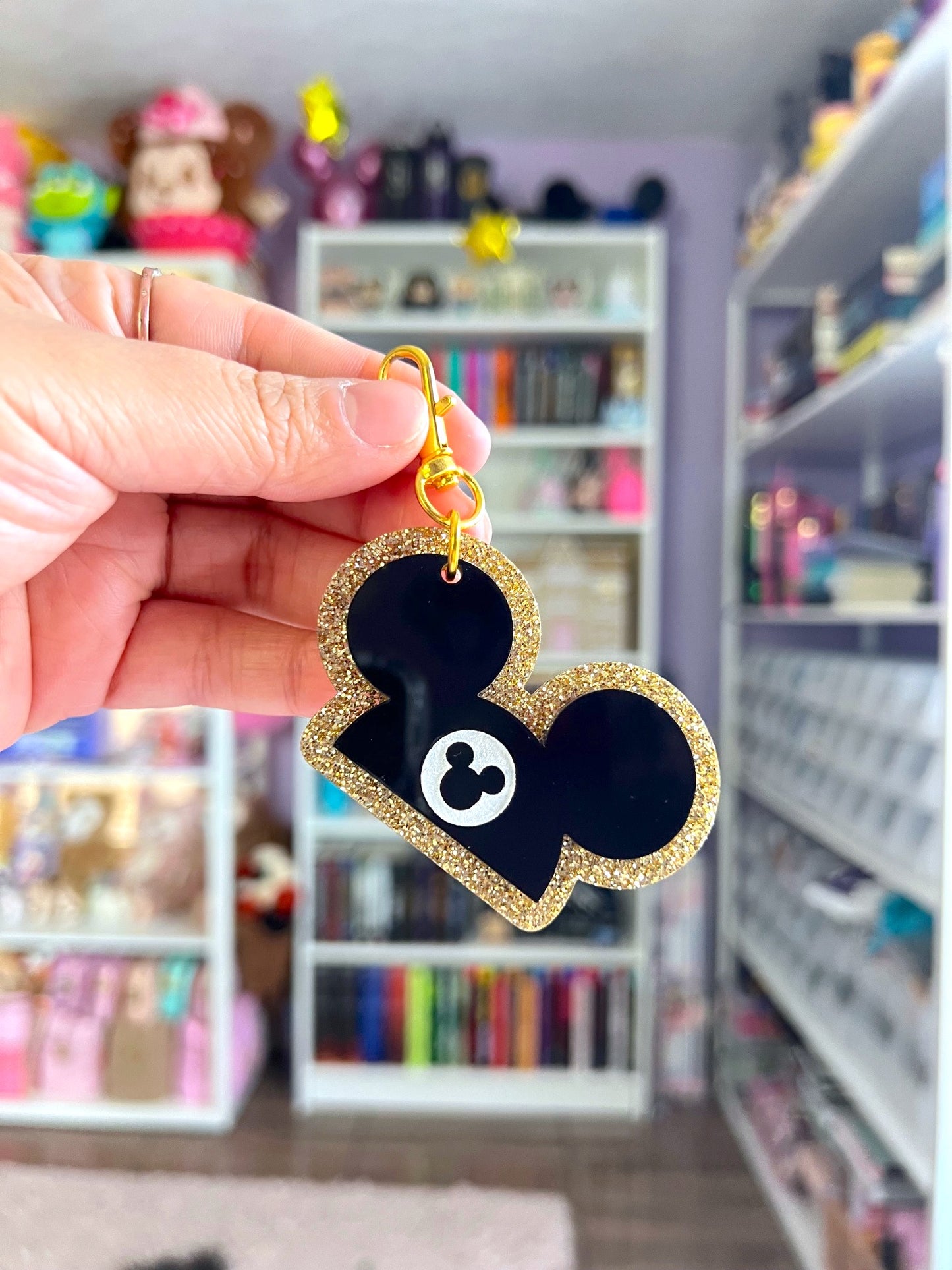 Mousekeeter Hat Bag Charm / Keychain