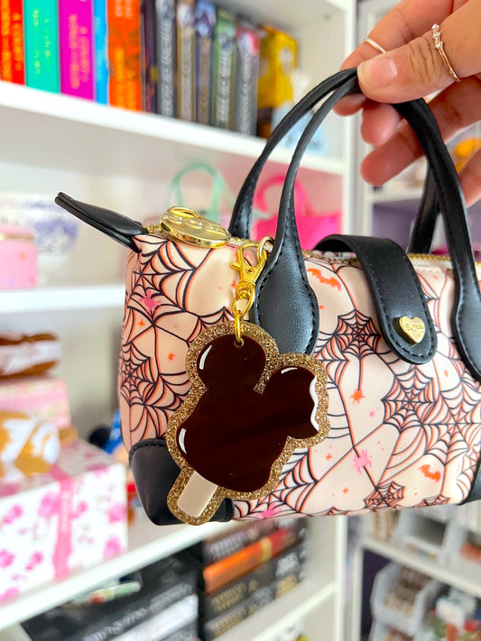Ice Cream Bar Bag Charm / Keychain