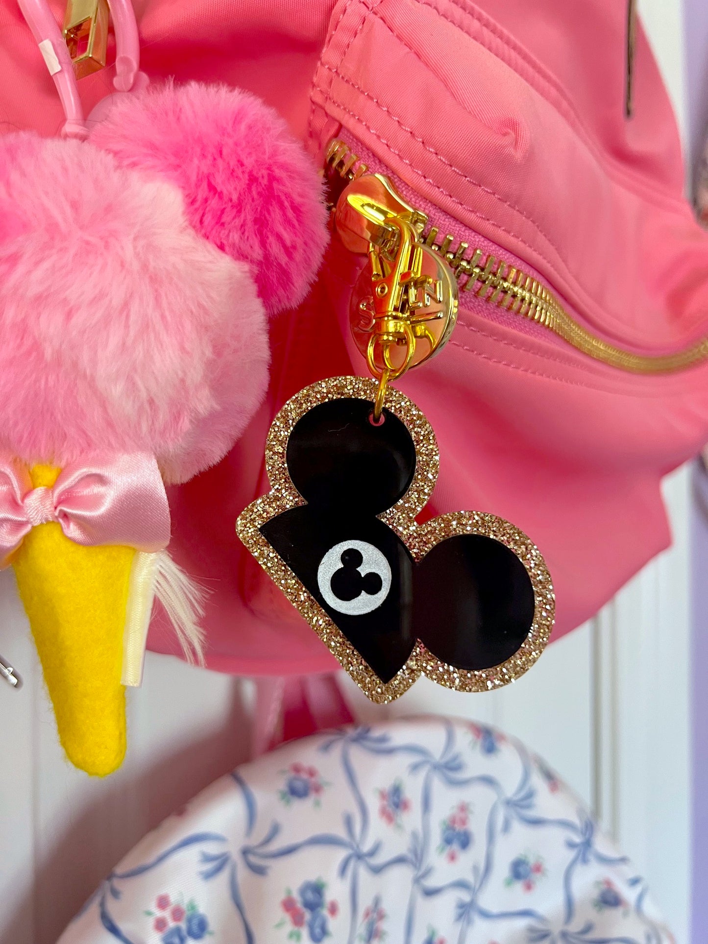 Mousekeeter Hat Bag Charm / Keychain
