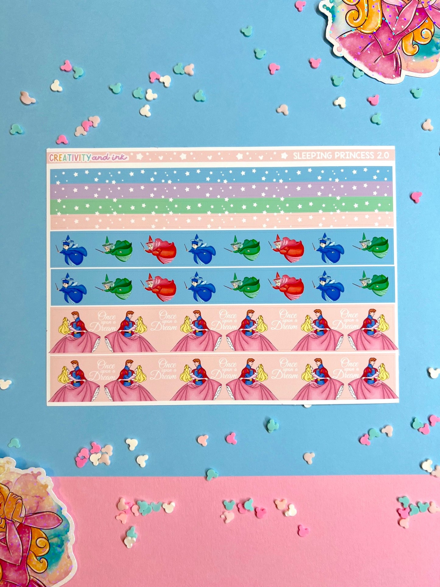 Sleeping Princess 2.0 / Washi Strips