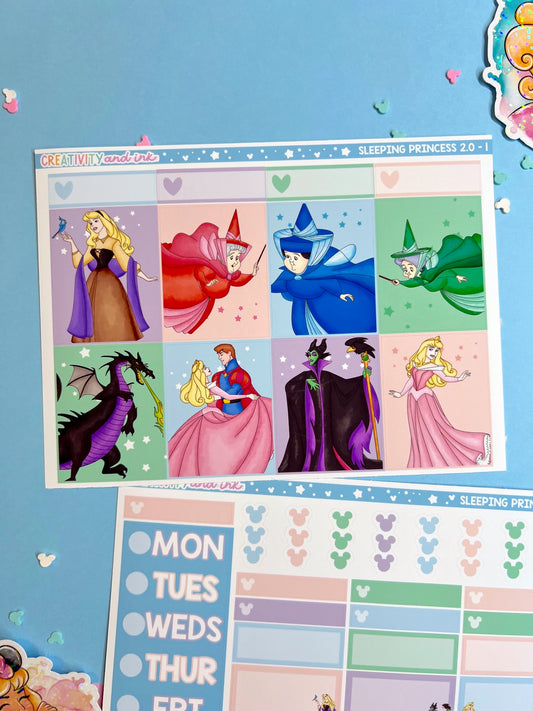 Sleeping Princess 2.0 / Full Sticker Kit