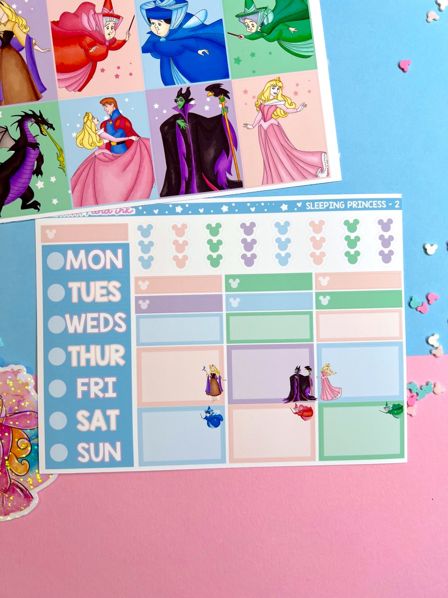 Sleeping Princess 2.0 / Full Sticker Kit