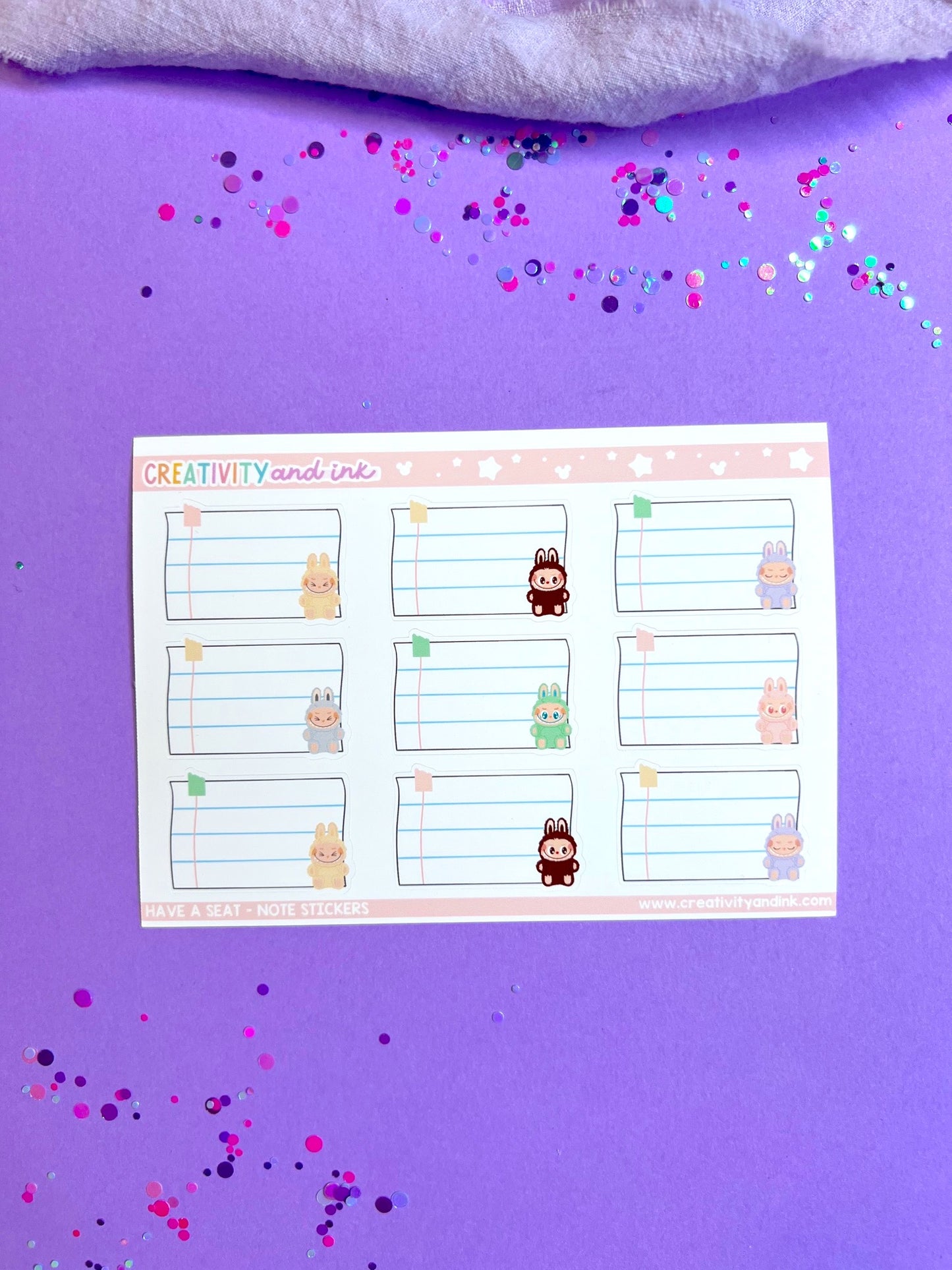 Have A Seat / Note Stickers