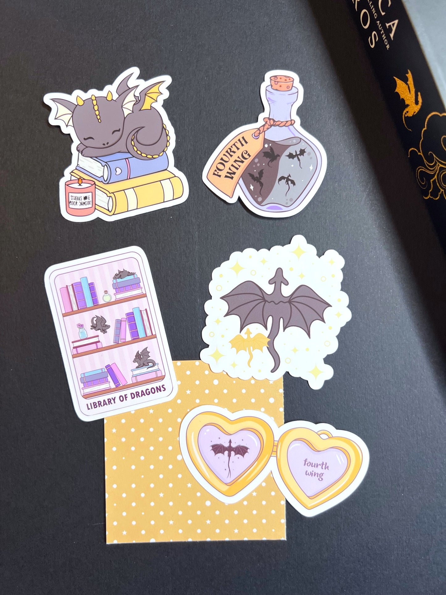 Dragon Rider / Sticker Die Cut PACK