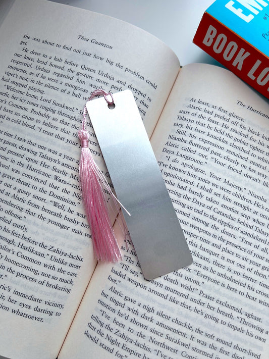 In my Reading Era Metal Bookmark