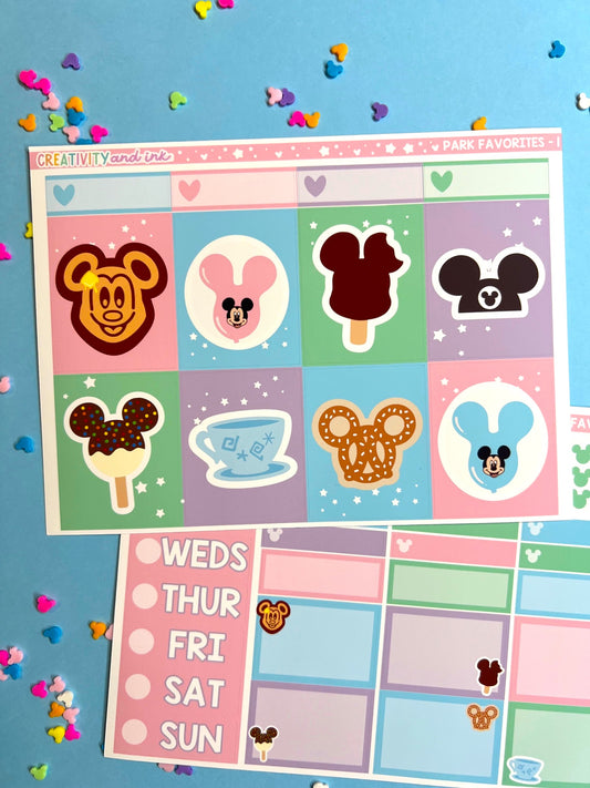 Park Favorites / Full Sticker Kit