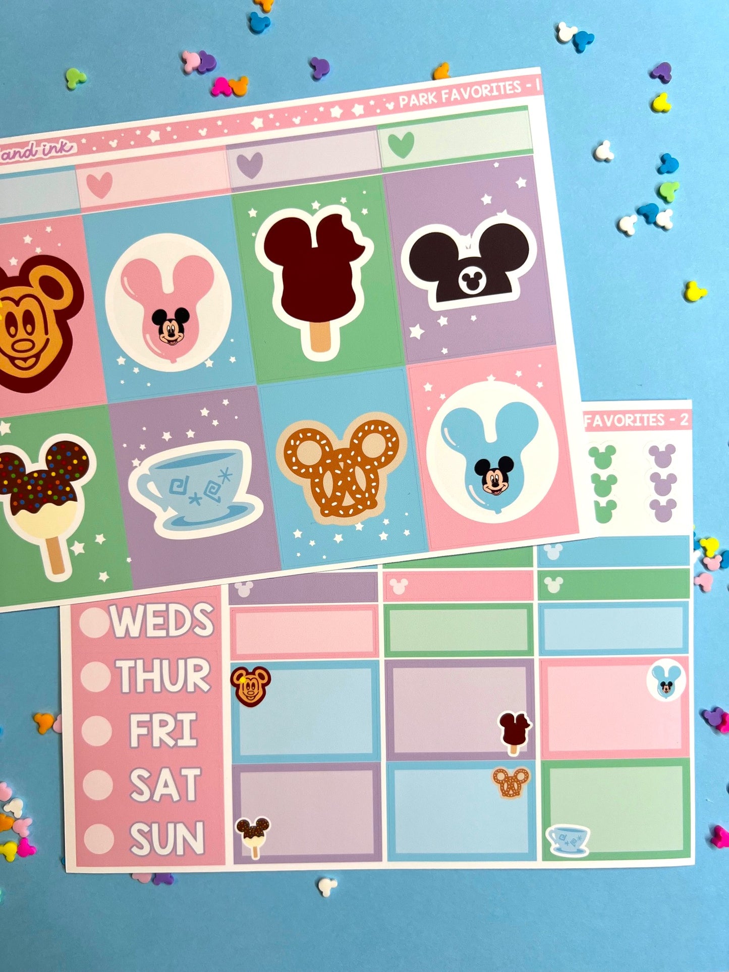 Park Favorites / Full Sticker Kit