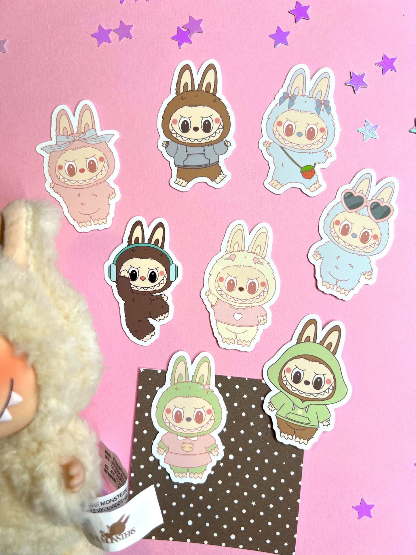 The Monsters / Sticker Die Cut PACK