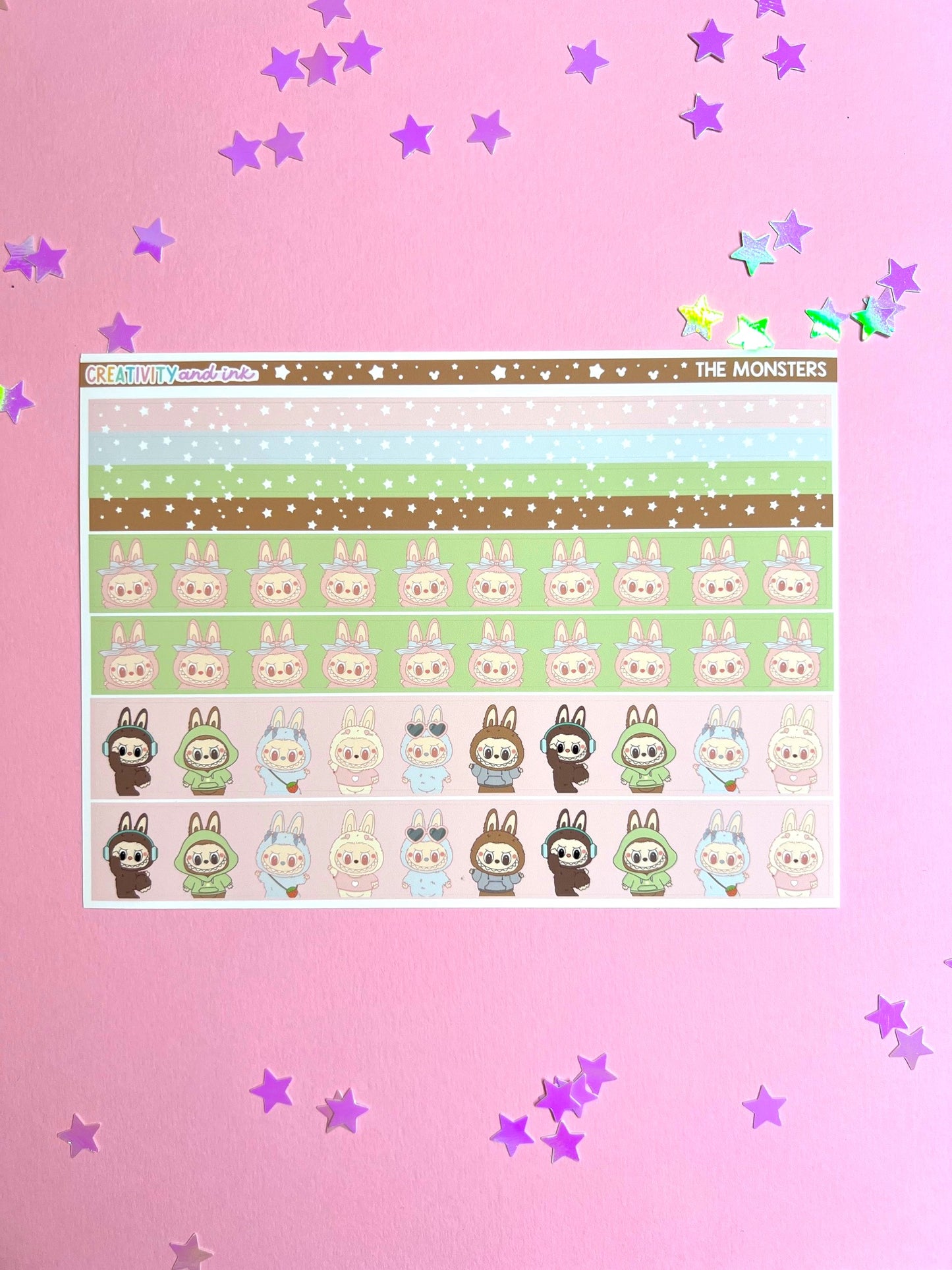 The Monsters / Washi Strips