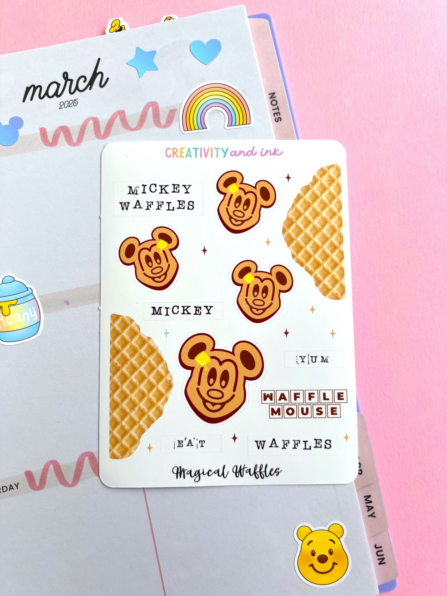 Magical Waffles Sticker Sampler