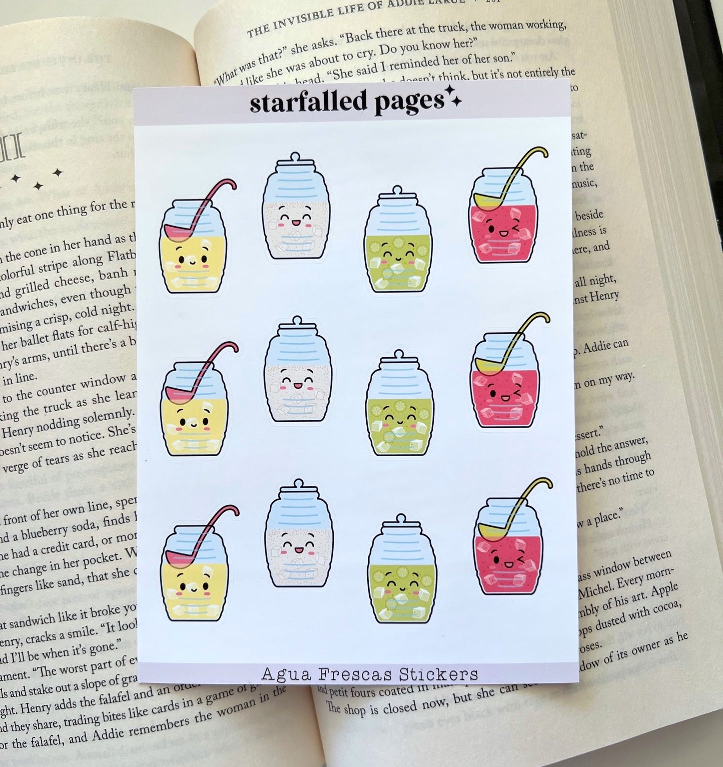 Agua Frescas (Mexican Water Drinks) Stickers