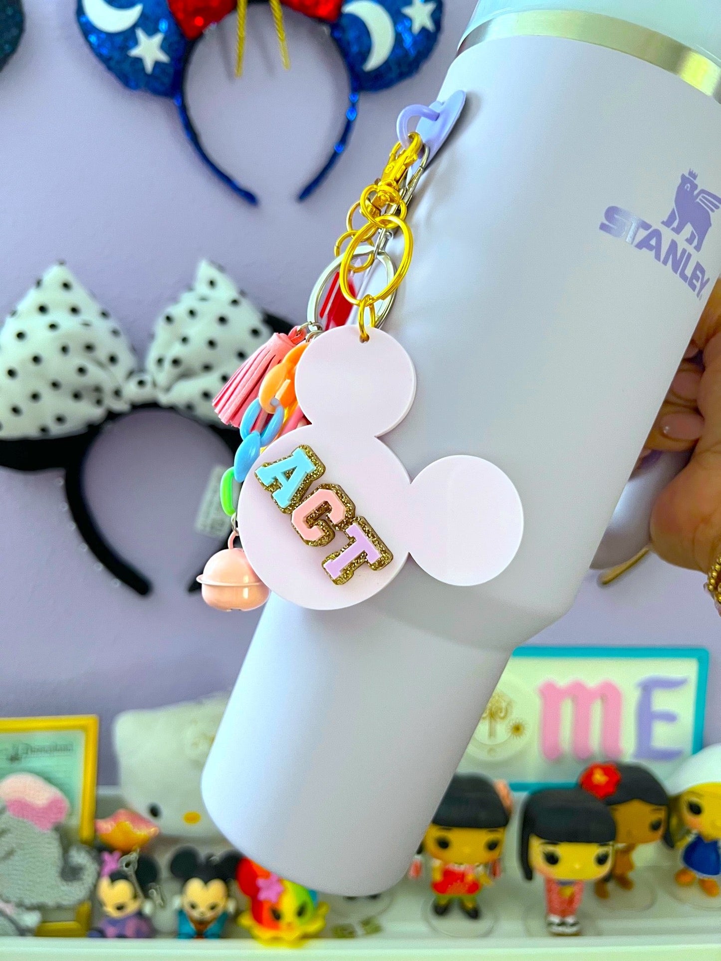 Personalized Love Potion Acrylic Name Keychain