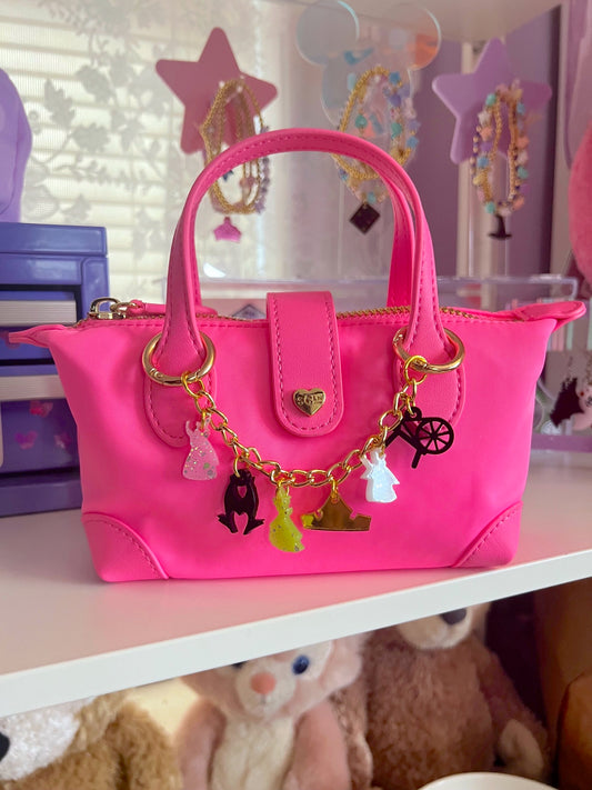 Sleeping Princess Mini Acrylic Bag Chain