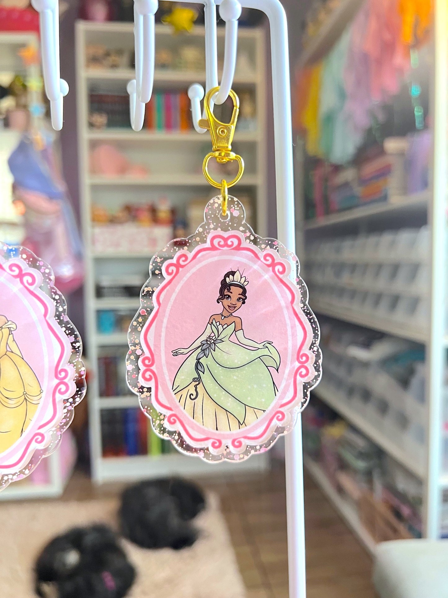 Coquette Princess / Acrylic Bag Charm - Keychain