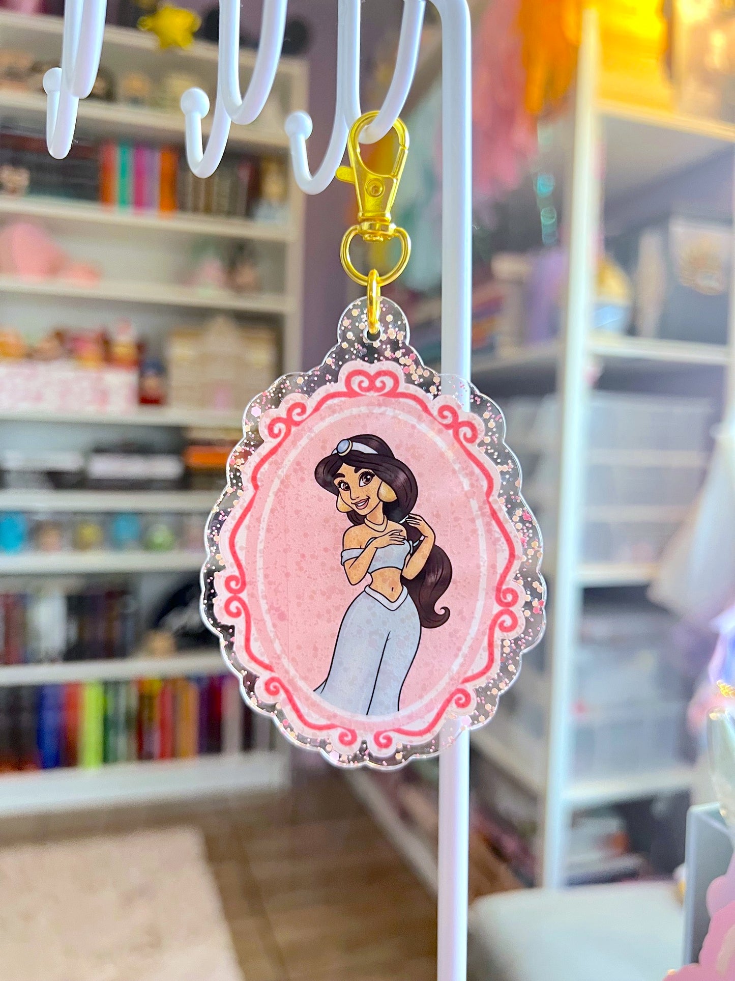 Coquette Princess / Acrylic Bag Charm - Keychain