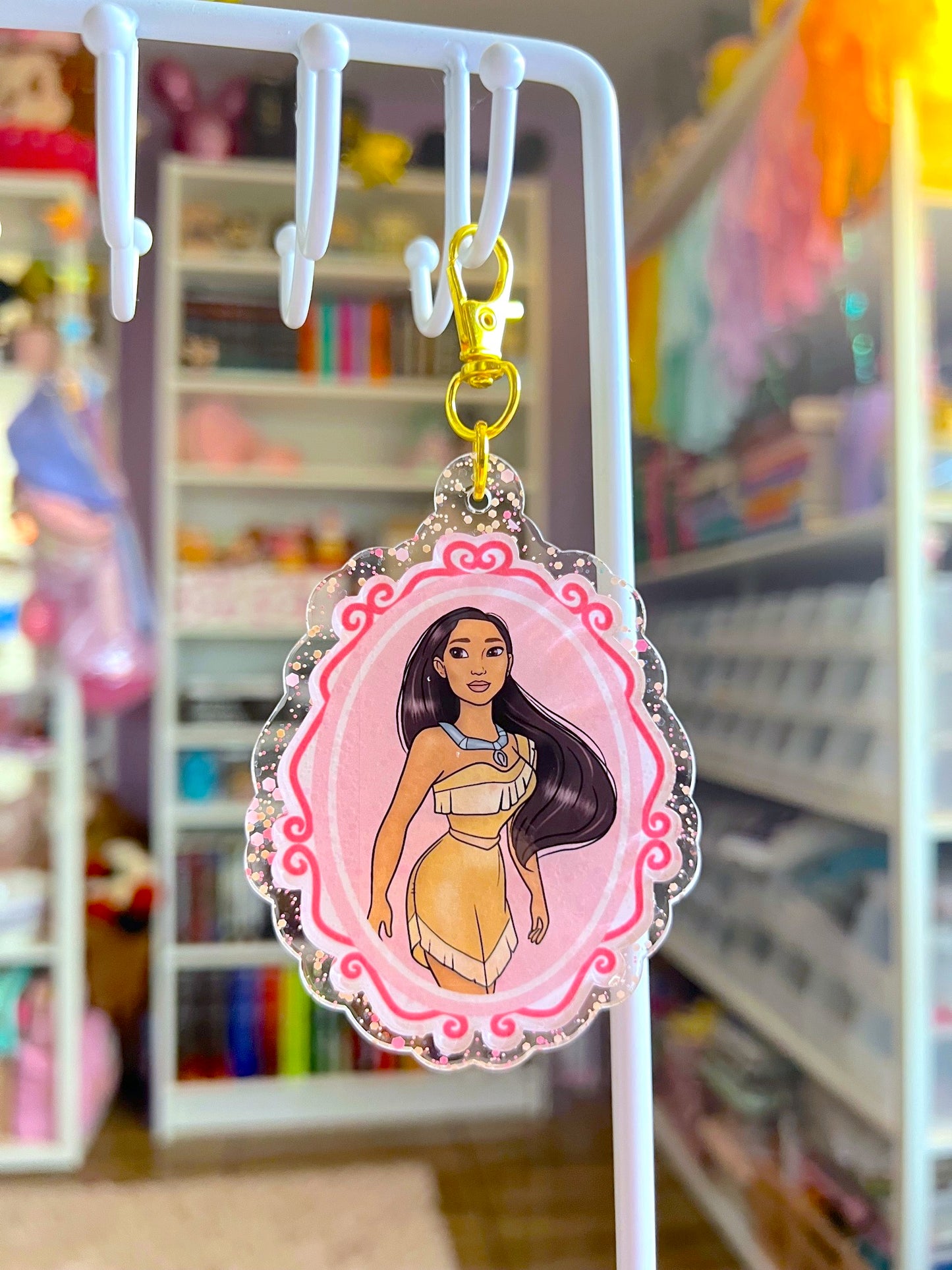 Coquette Princess / Acrylic Bag Charm - Keychain