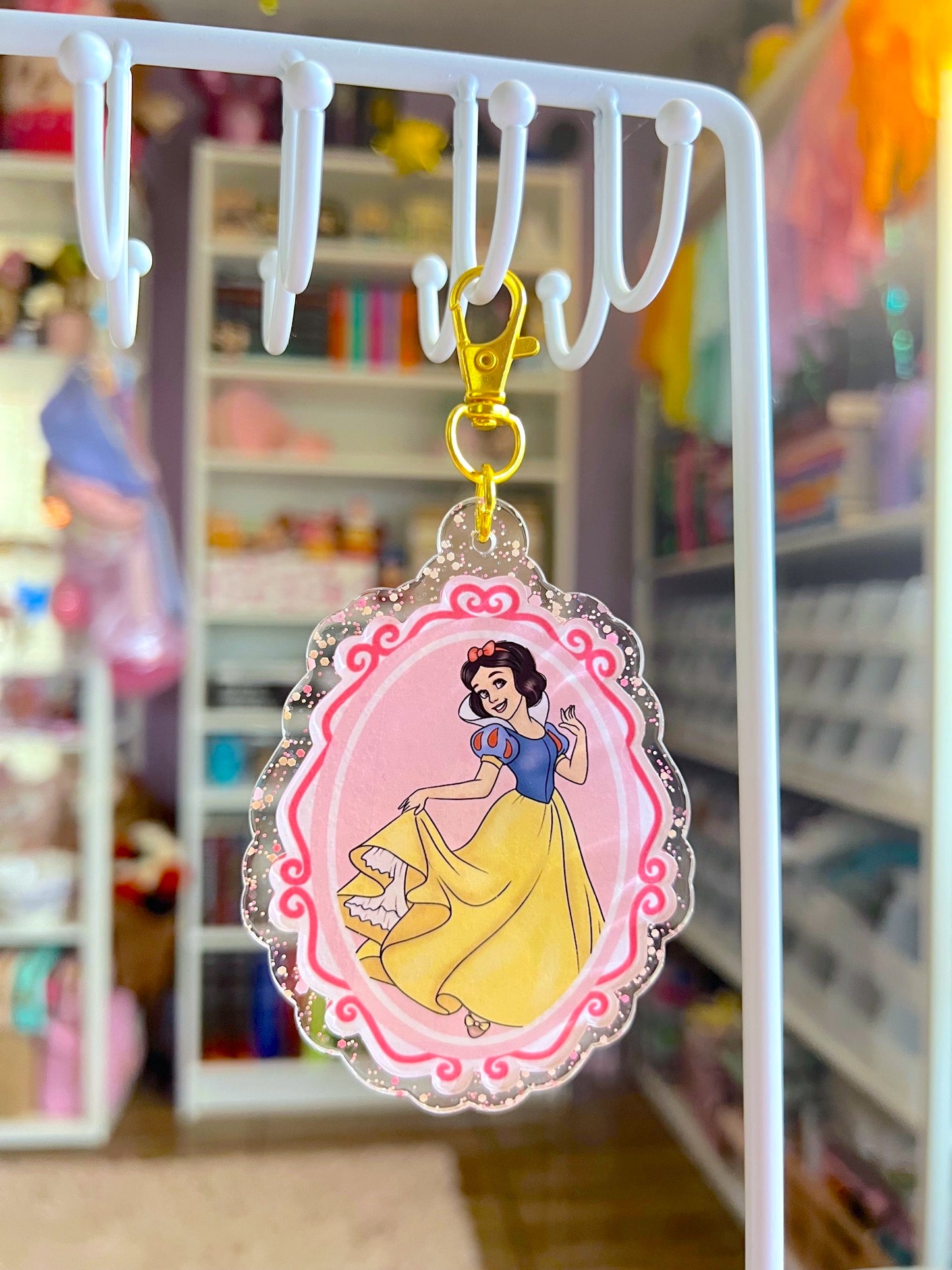 Coquette Princess / Acrylic Bag Charm - Keychain