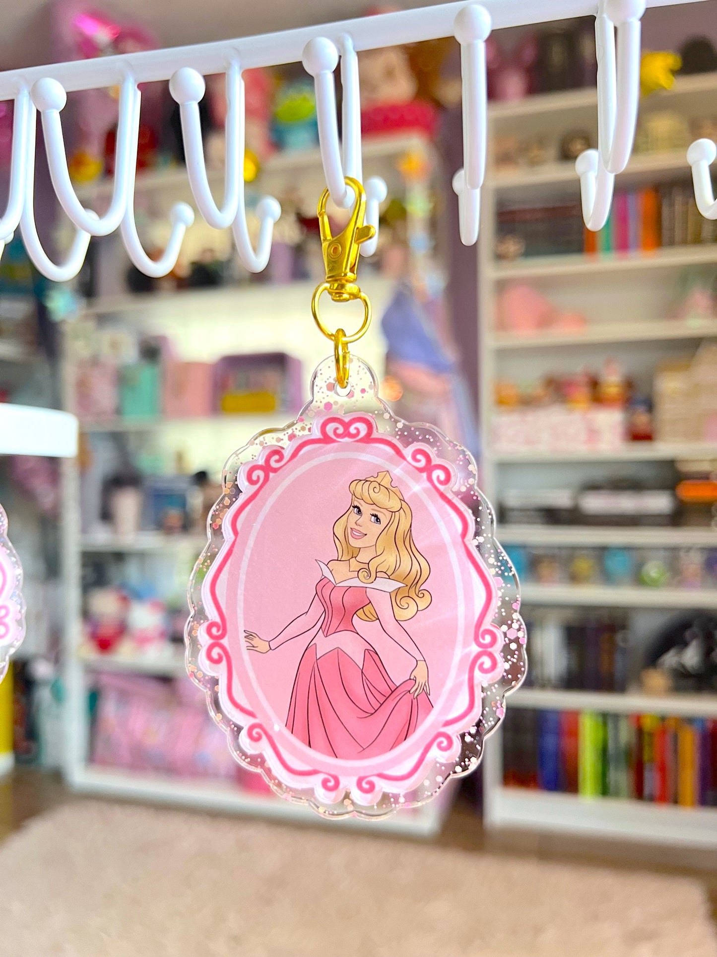 Coquette Princess / Acrylic Bag Charm - Keychain
