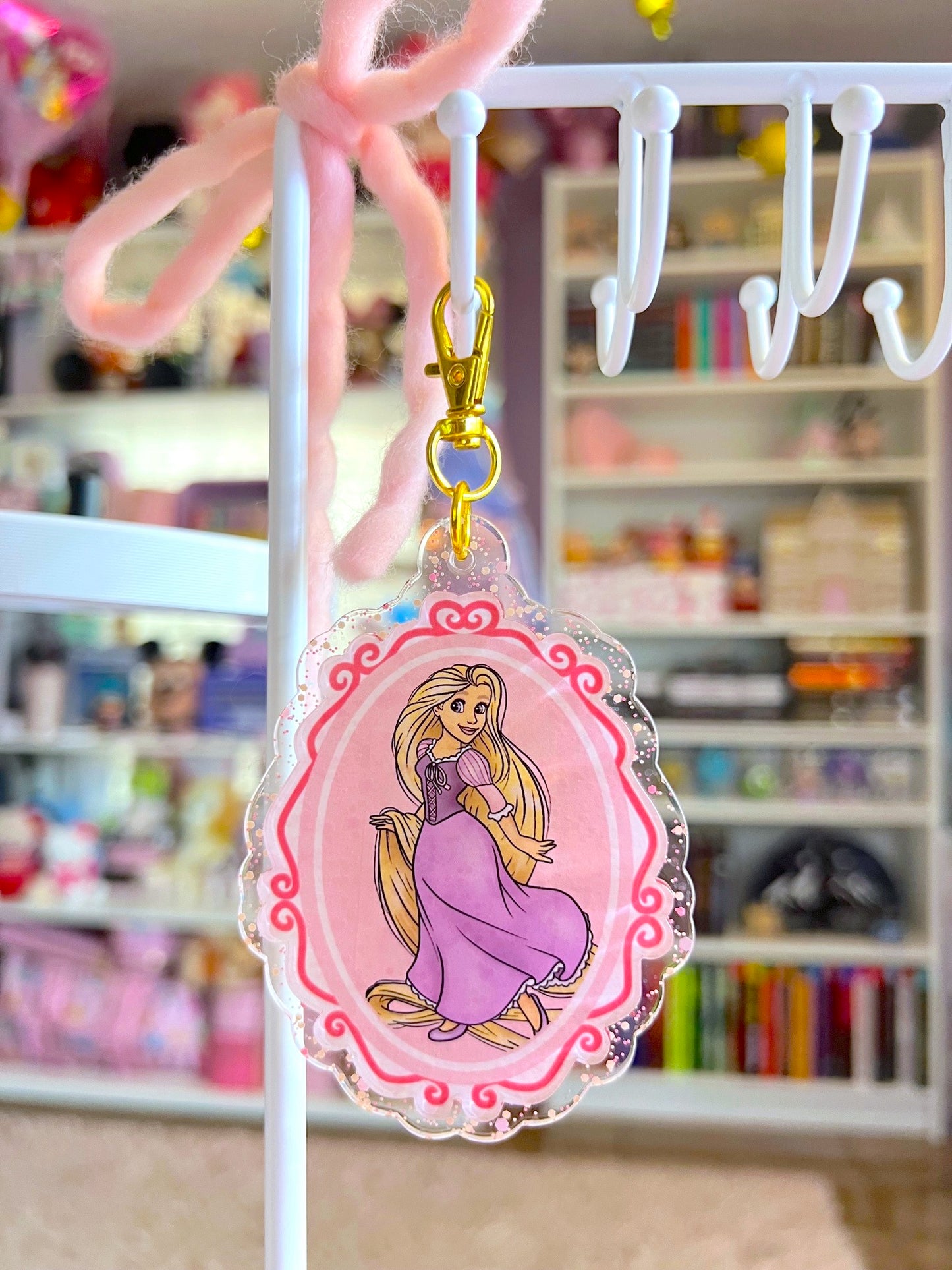 Coquette Princess / Acrylic Bag Charm - Keychain