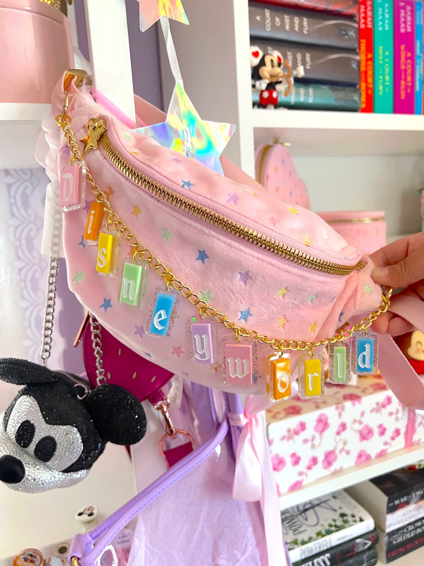 D-World Marquee Large Acrylic Bag Chain