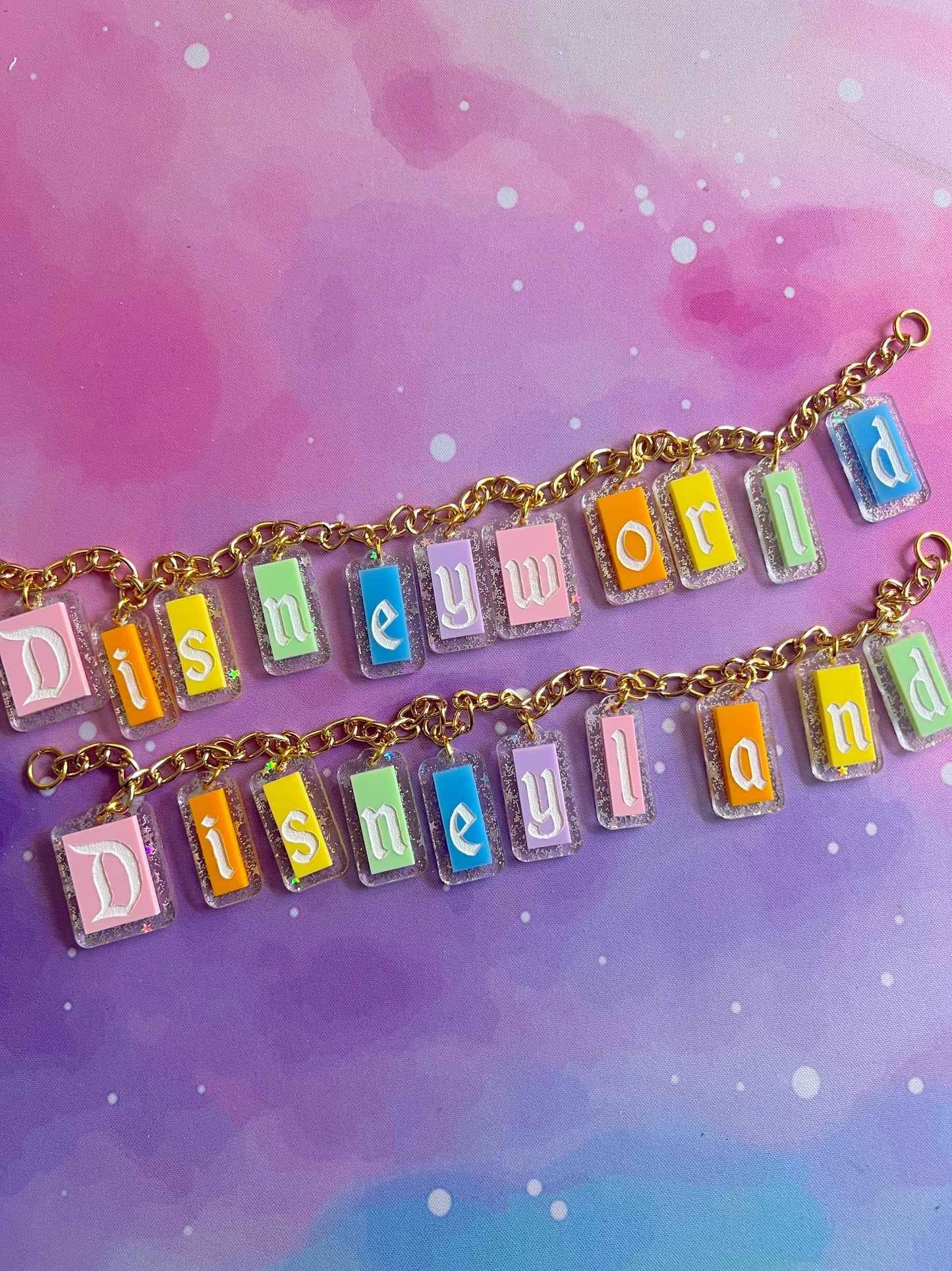 D-Land Marquee Large Acrylic Bag Chain