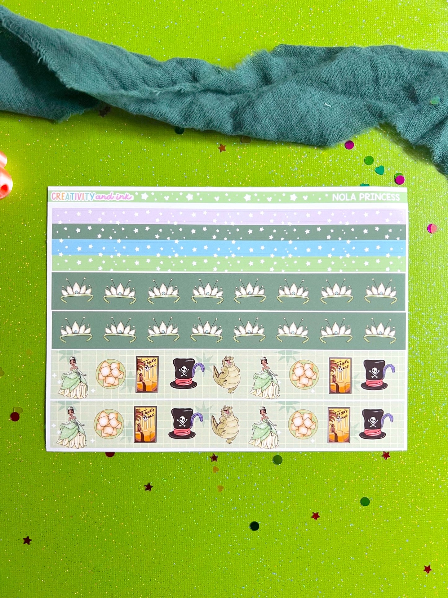NOLA Princess / Washi Strips