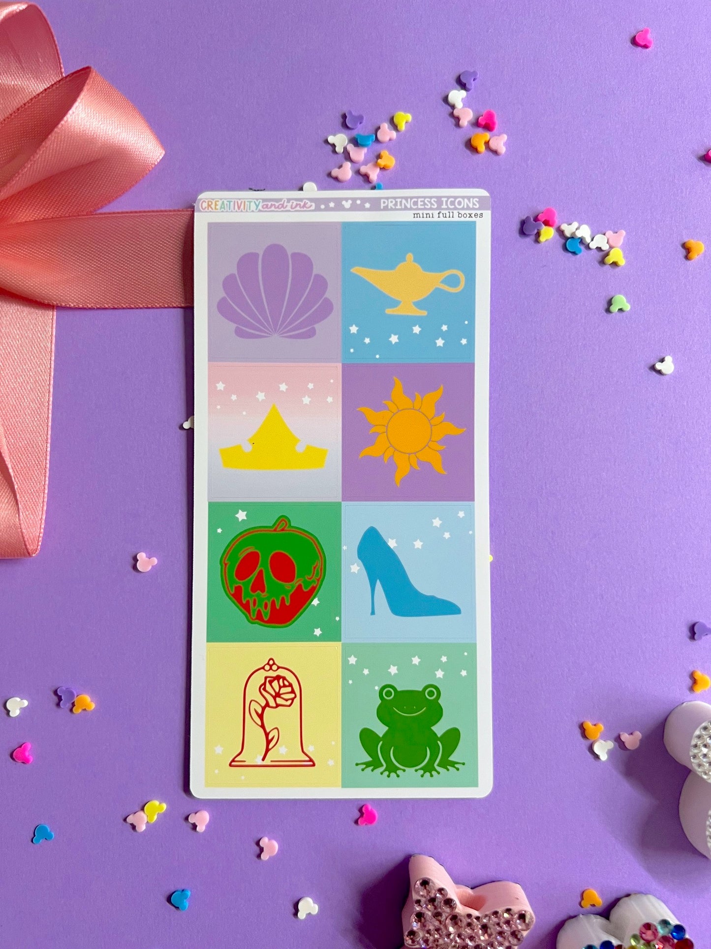 Princess Icons / Mini Full Boxes