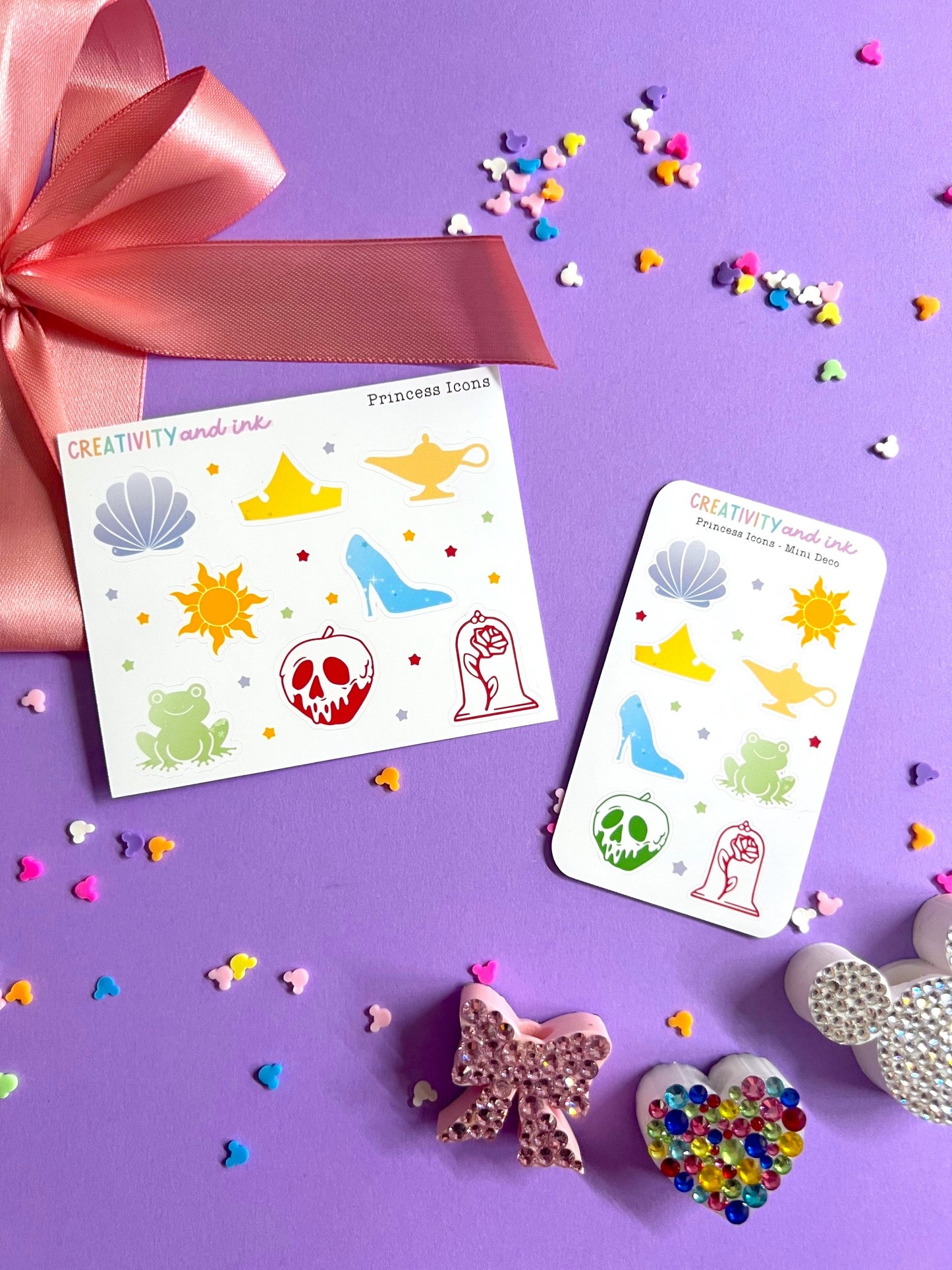 Princess Icons / Deco (Mini + Standard)