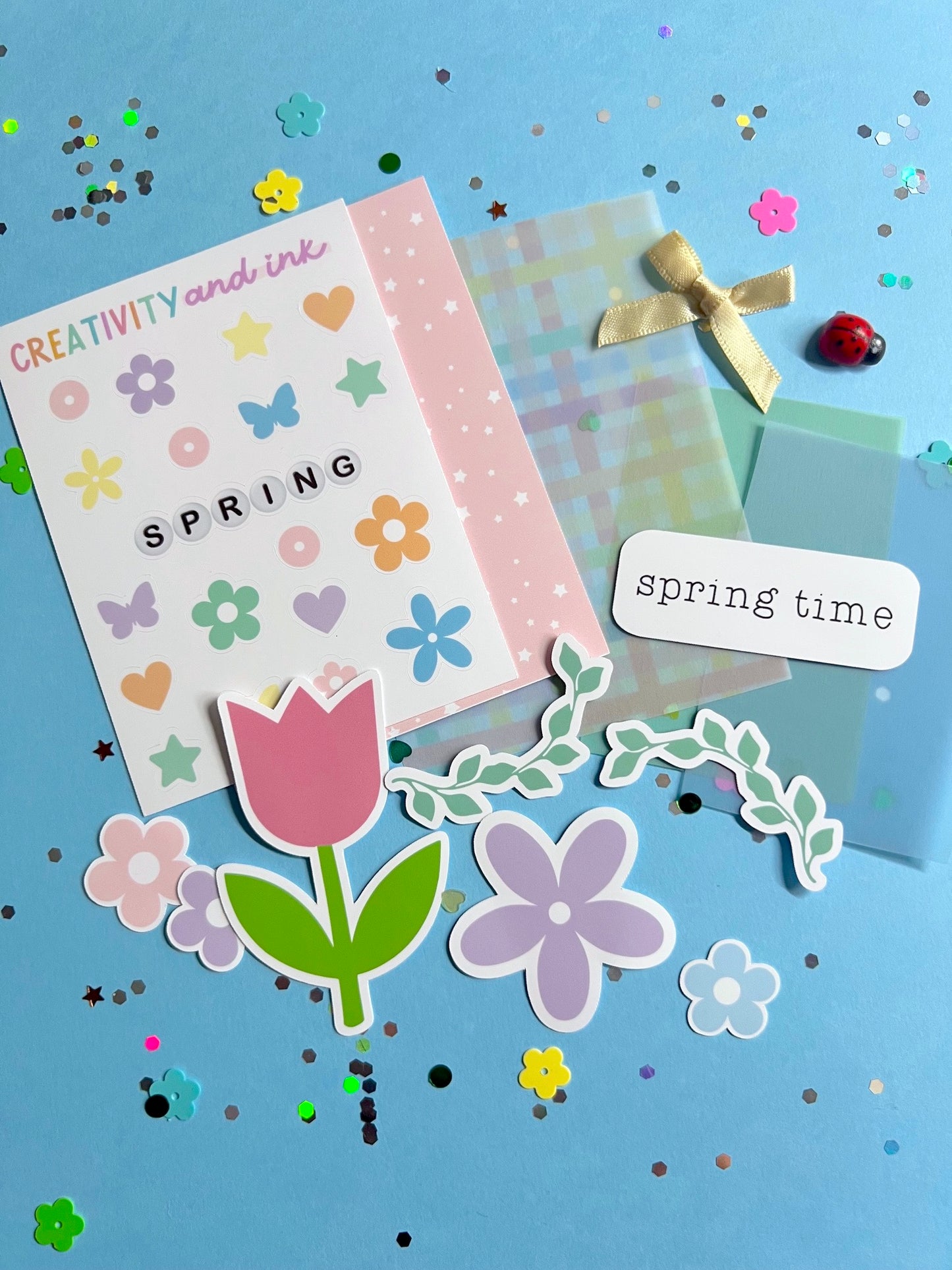 Spring Time / Junk Journal Kit