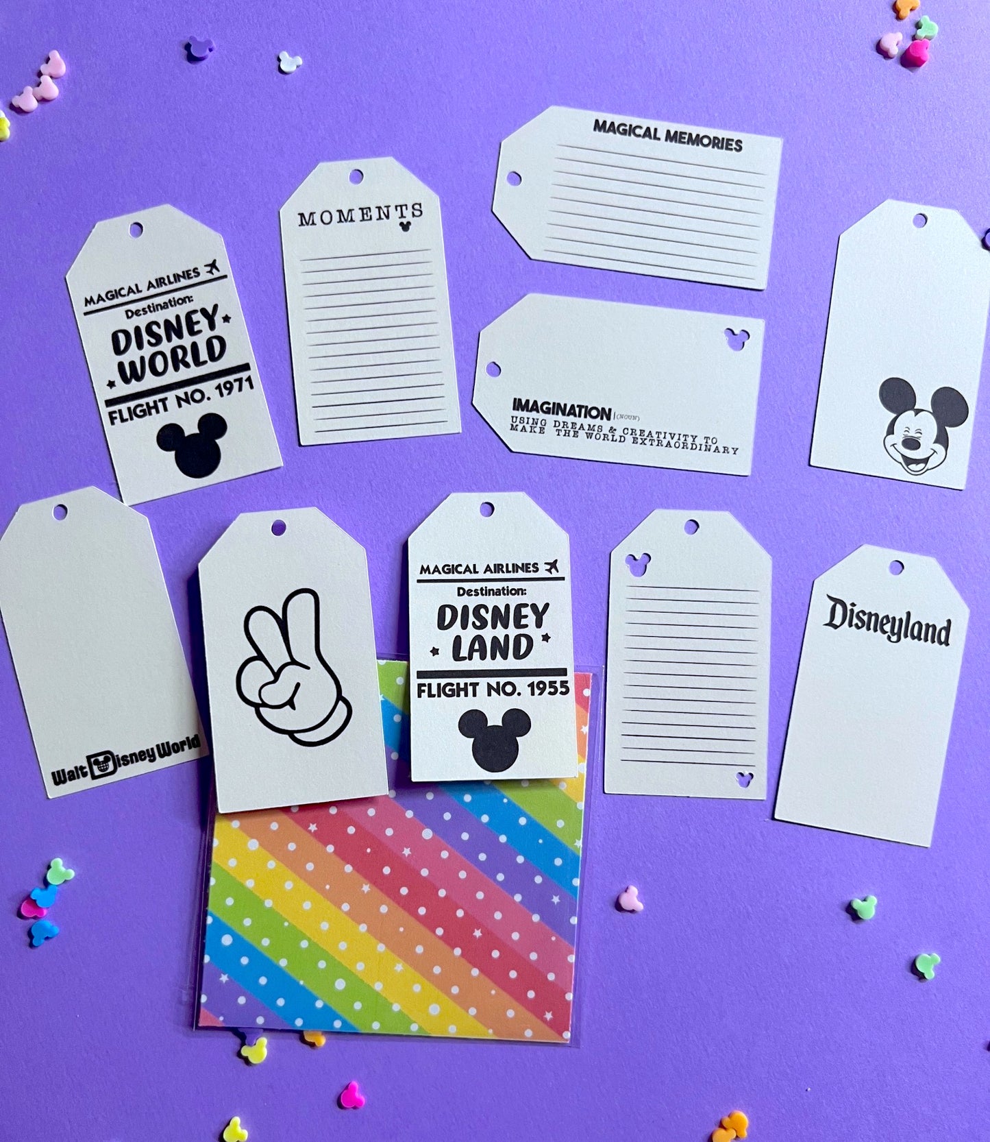 Magical Die Cut Tags (Pack of 10)