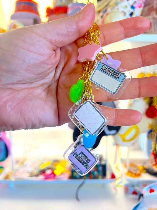 Pouch Girlie Dangle Bag Charm / Keychain (LIMITED)