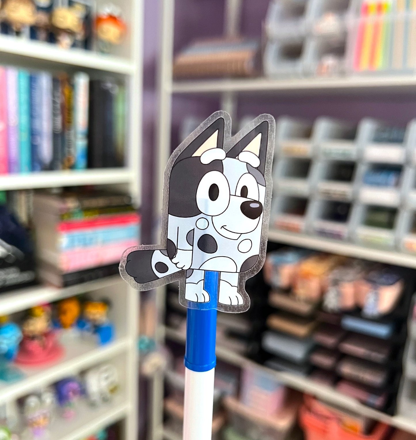 Muffin Cousin / CLEAR Vinyl Sticker