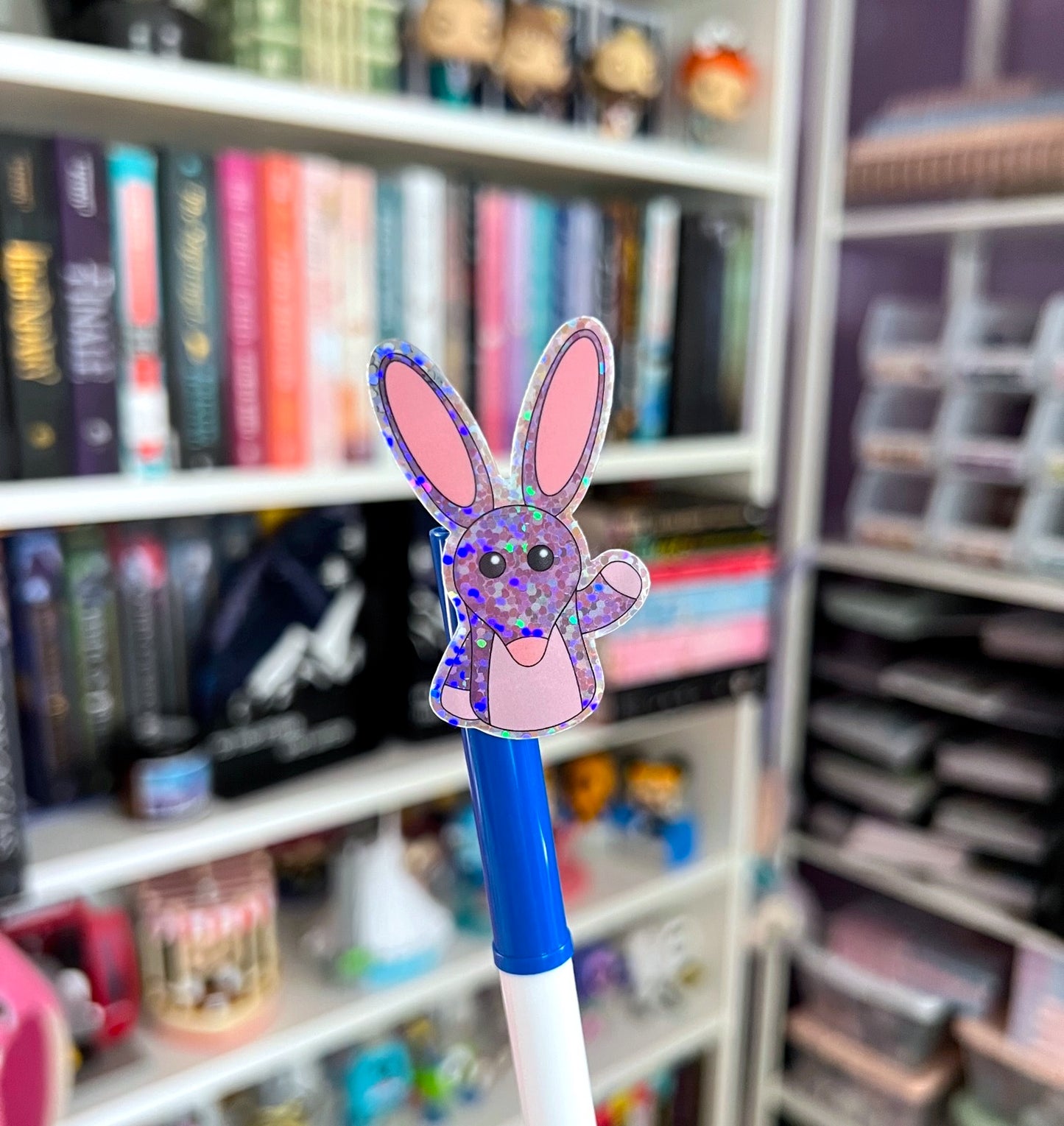 Floppy / GLITTER Vinyl Sticker