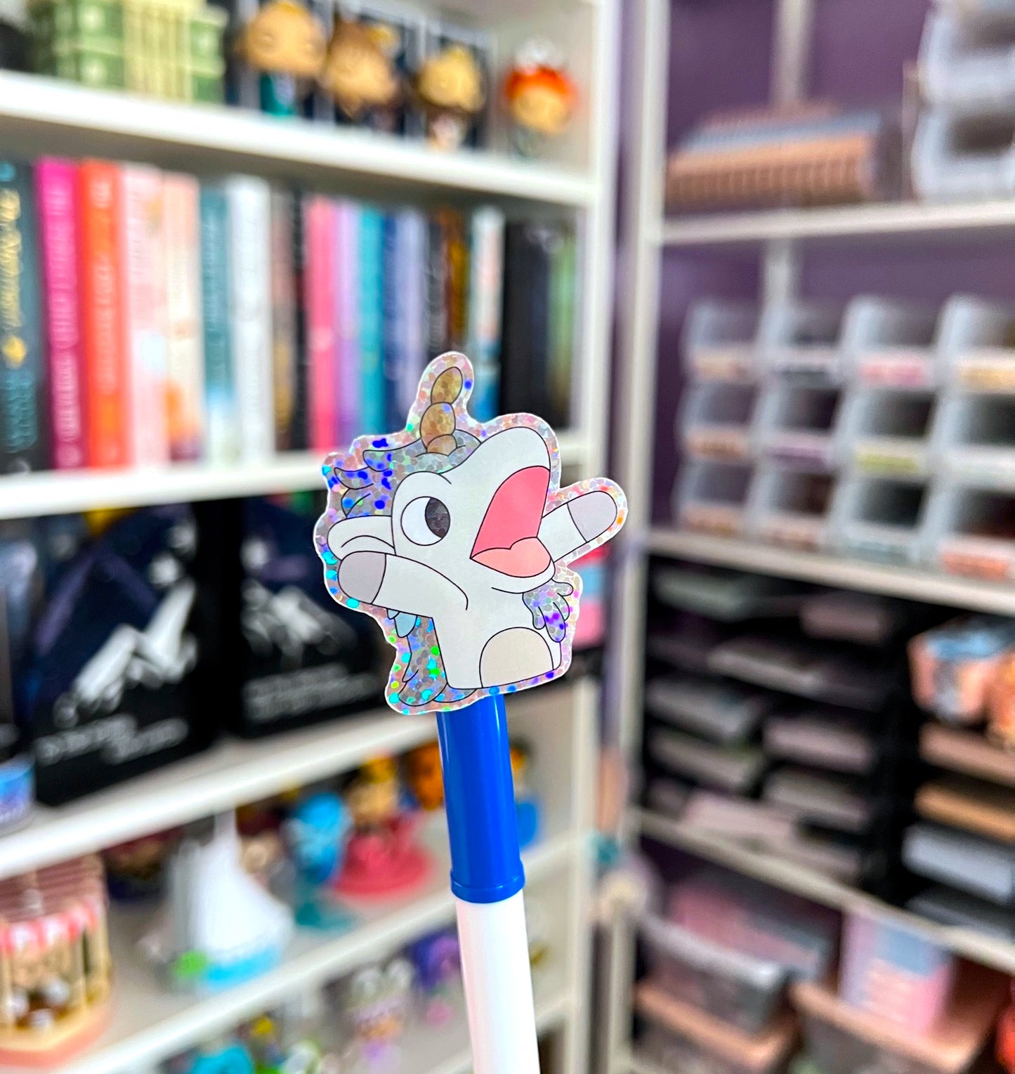 Unicorn / GLITTER Vinyl Sticker