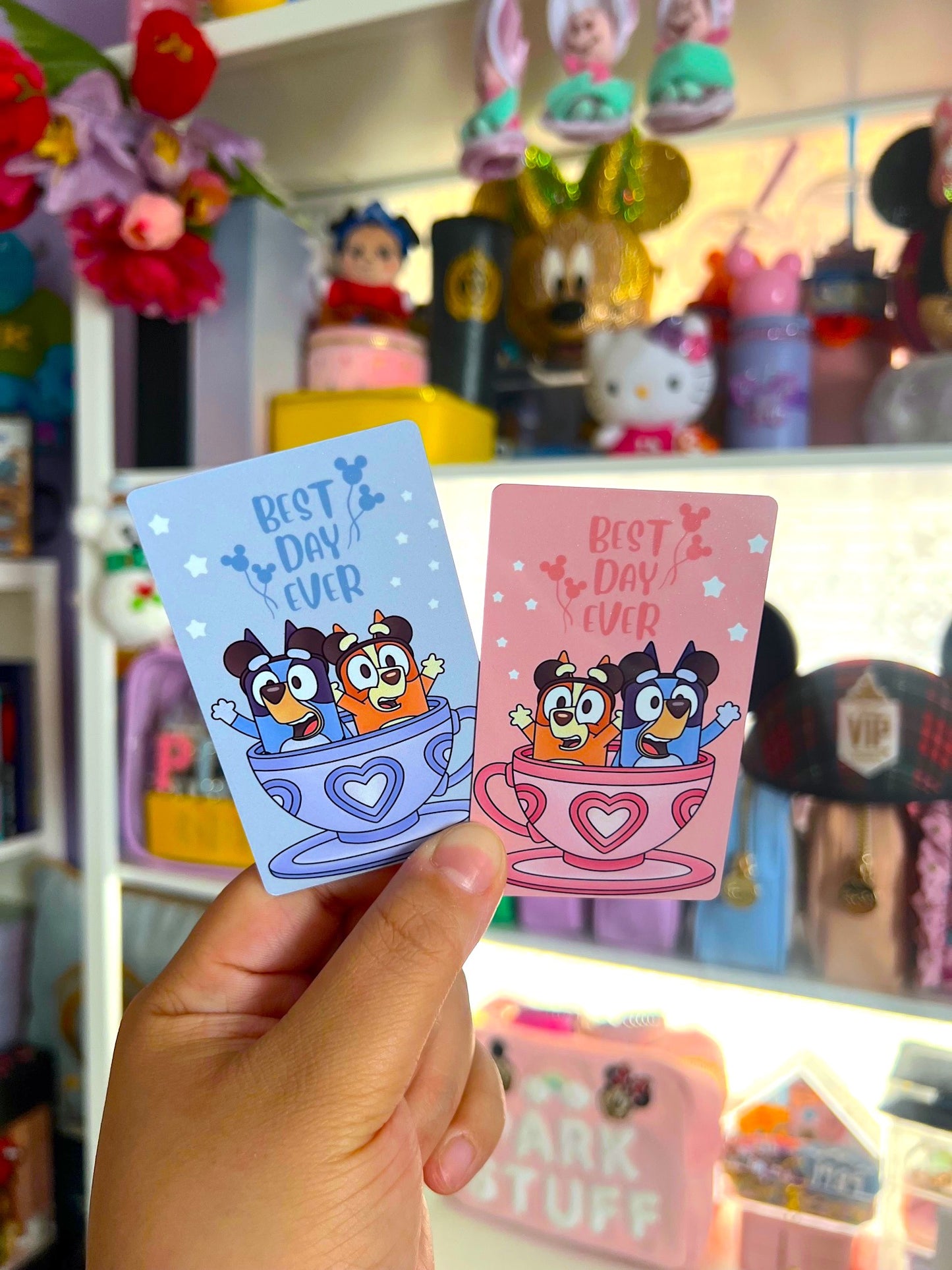 Heeler Park Day / Washi Card