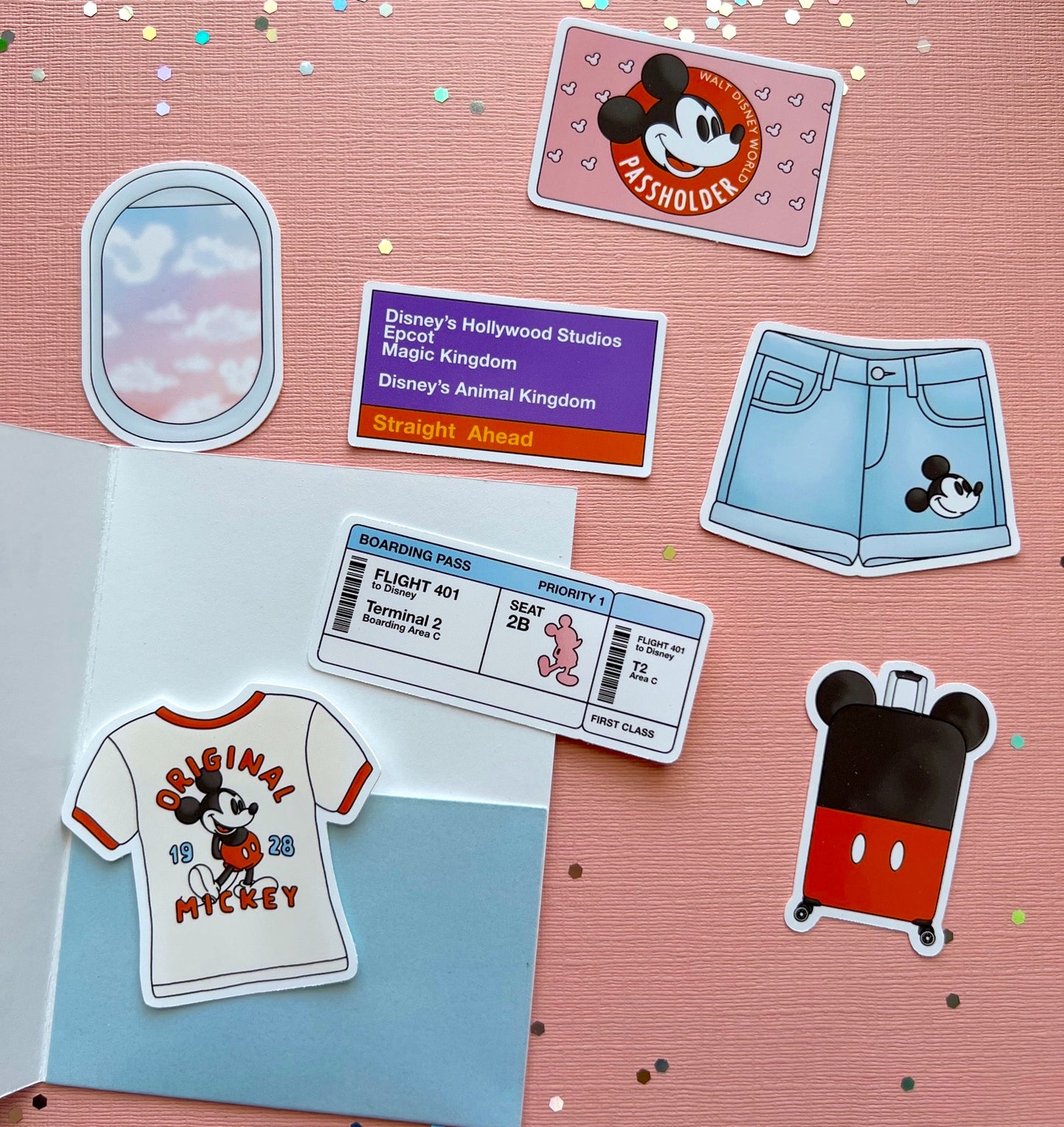 Parkbound die cut sticker PACK