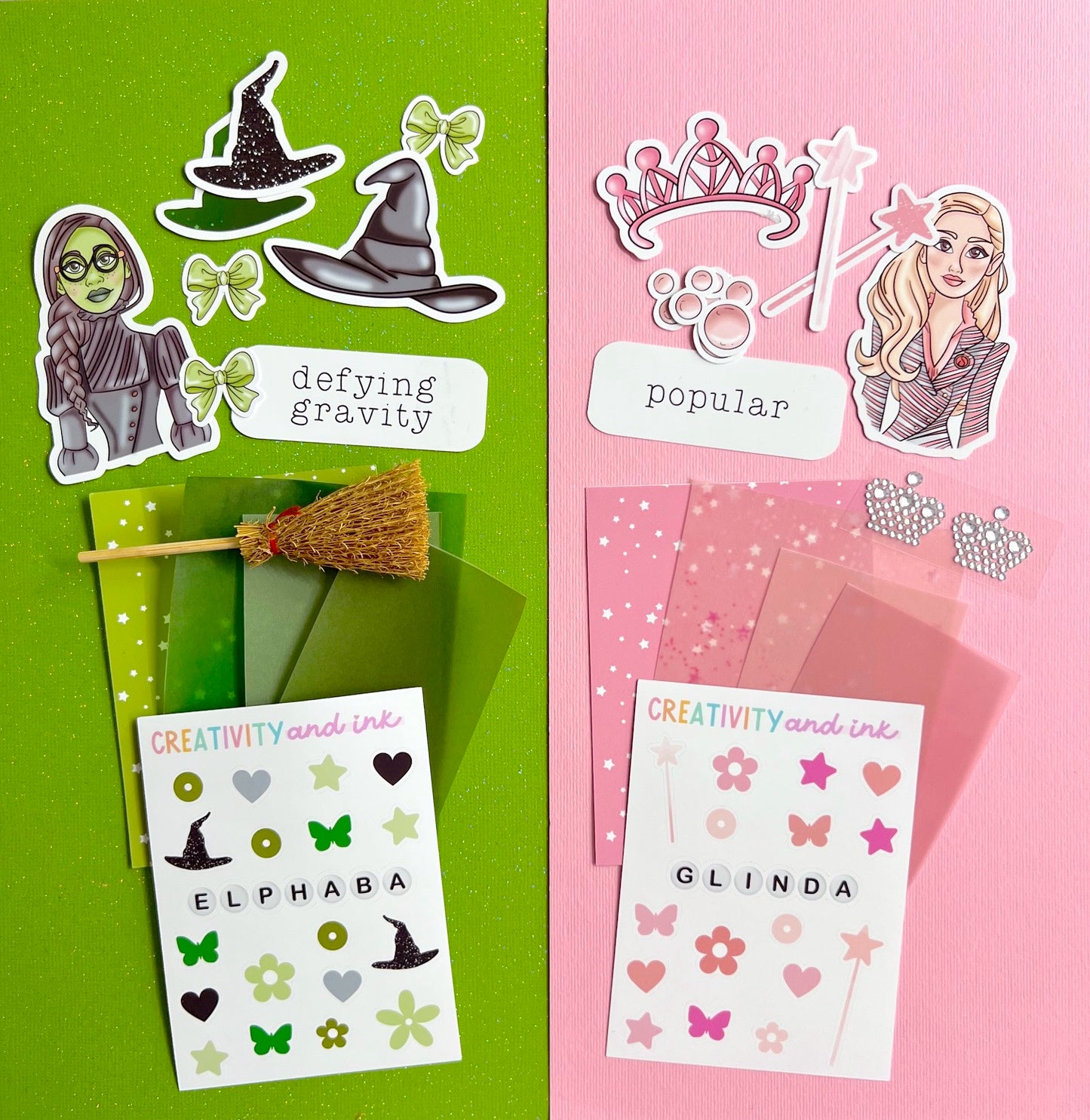 Wicked Characters / Junk Journal Kit