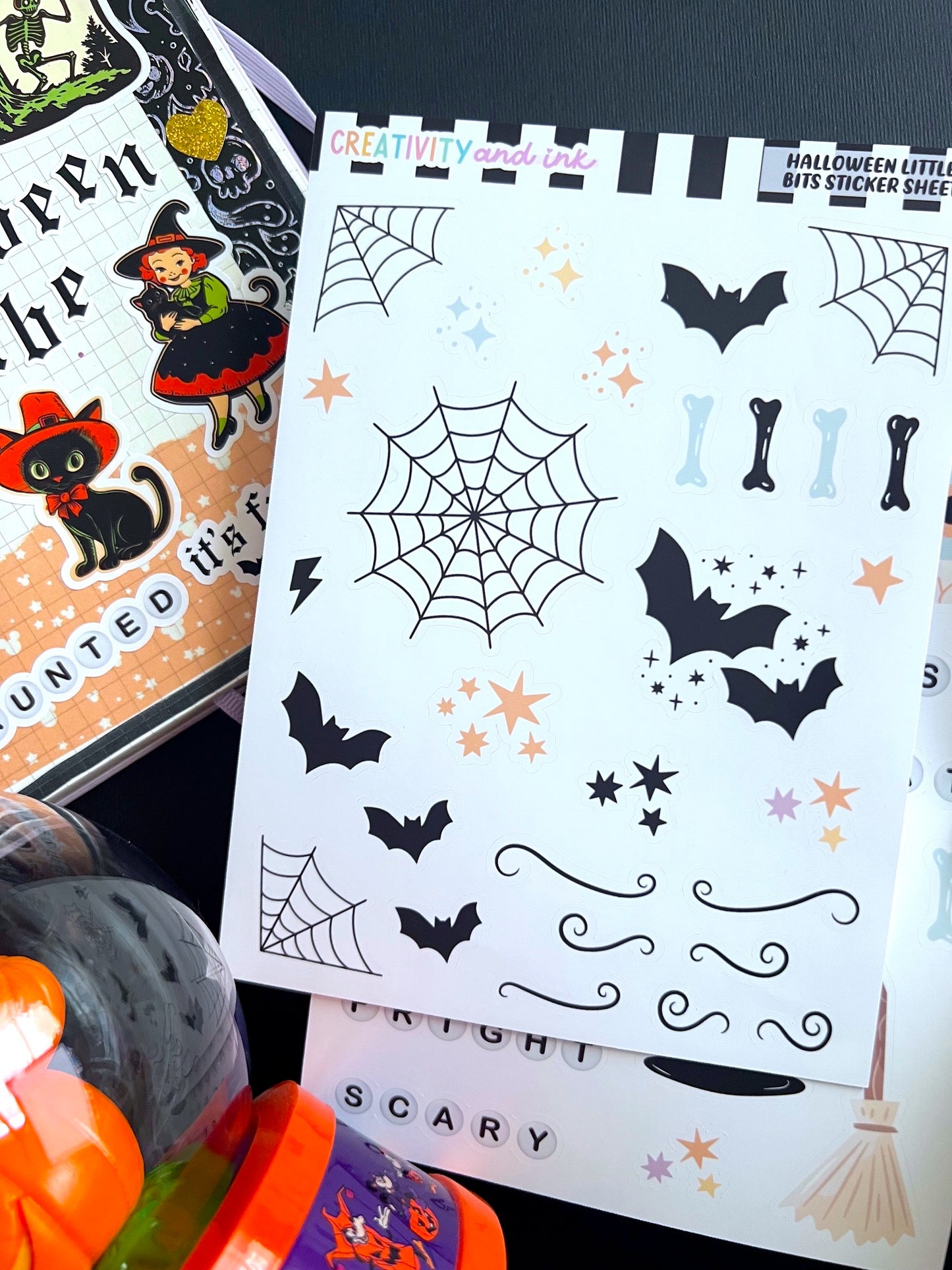 Halloween Little Bits Sticker Sheet