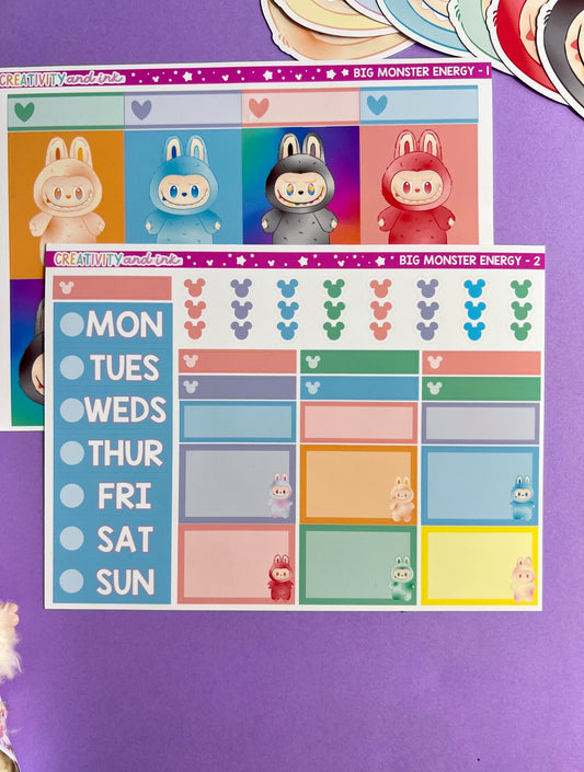 Big Monster Energy / Full Kit (1.5" BOXES)