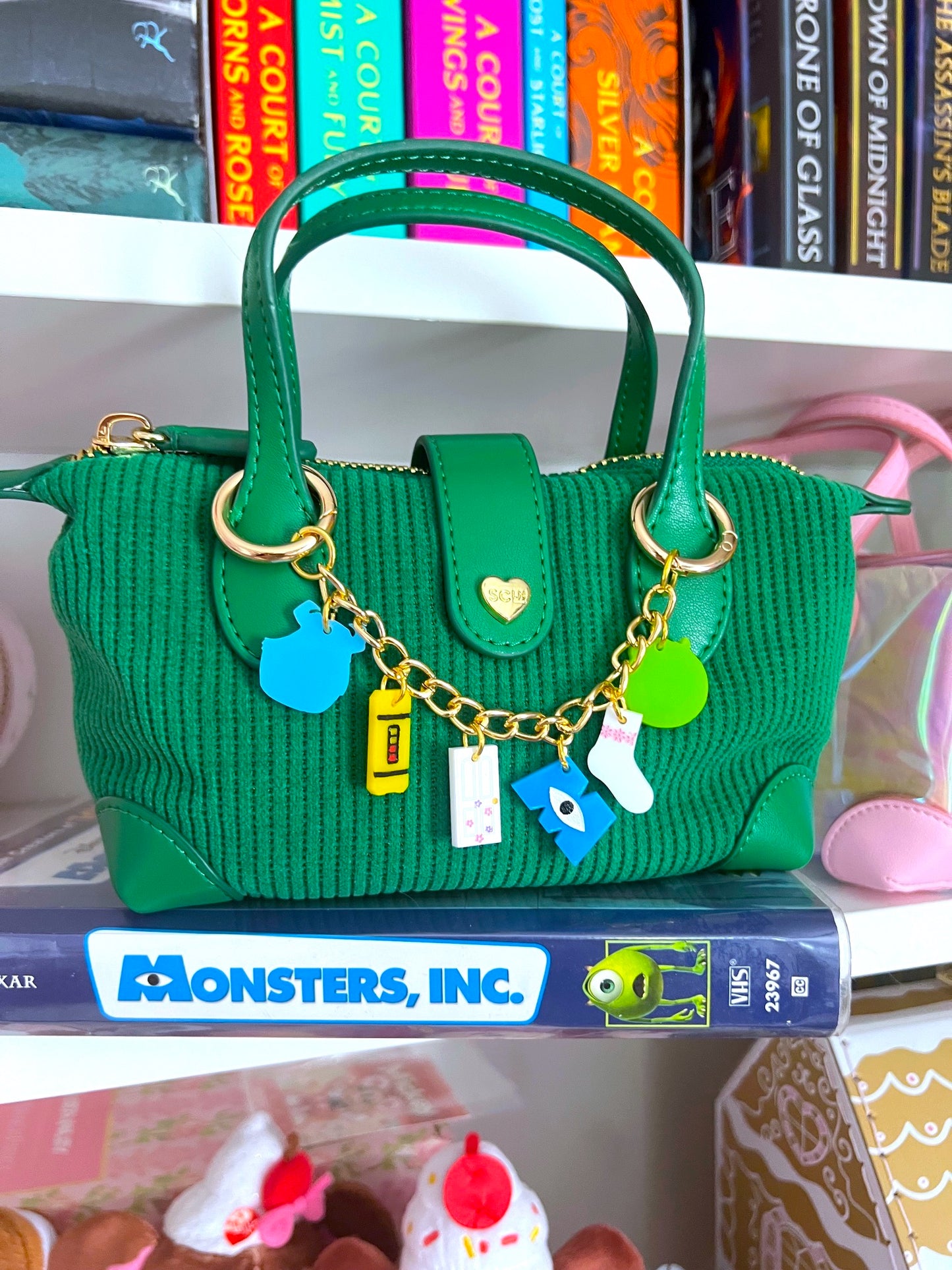 Monster Icons Mini Acrylic Bag Chain