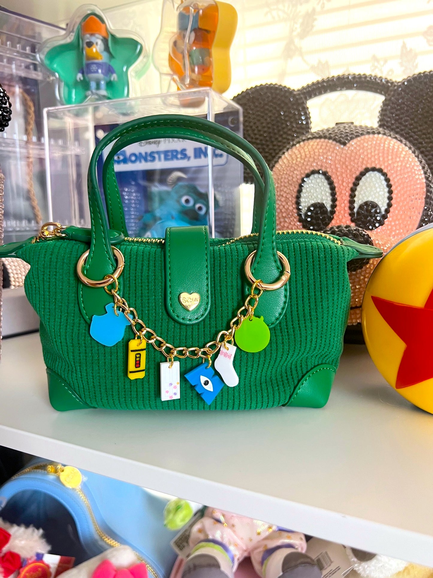 Monster Icons Mini Acrylic Bag Chain