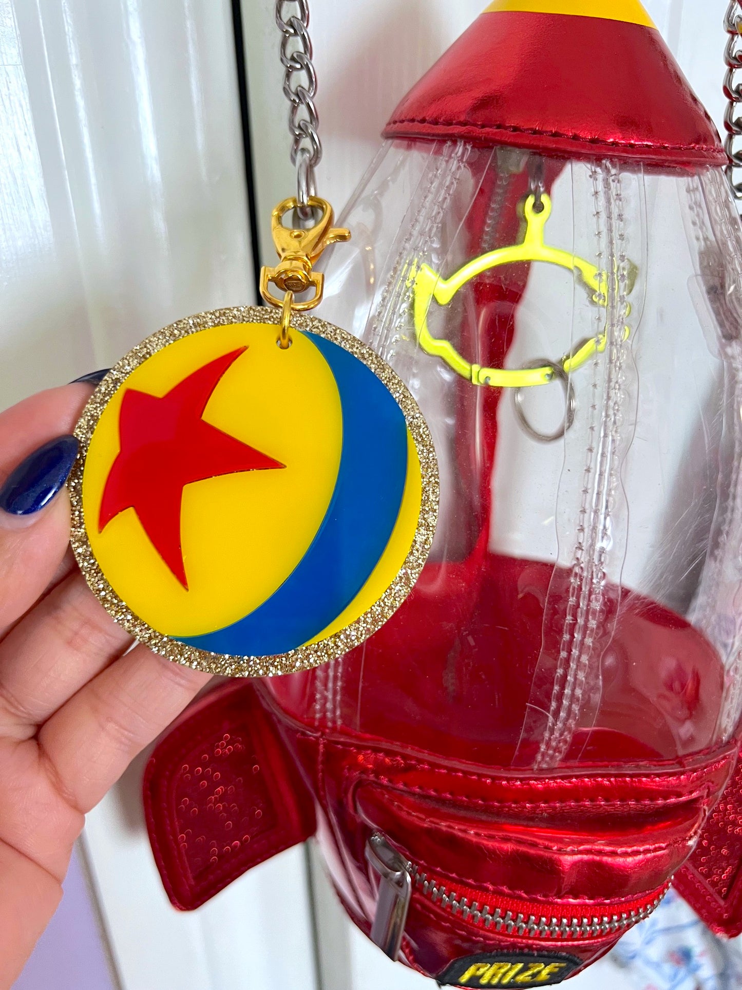 Toy Ball Bag Charm / Keychain