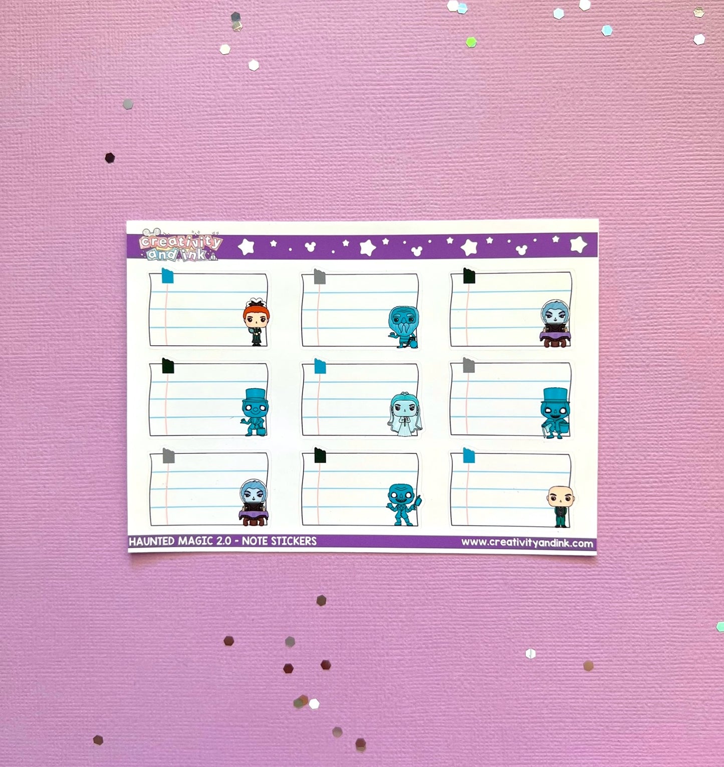 Haunted Magic 2.0 / Notes Stickers