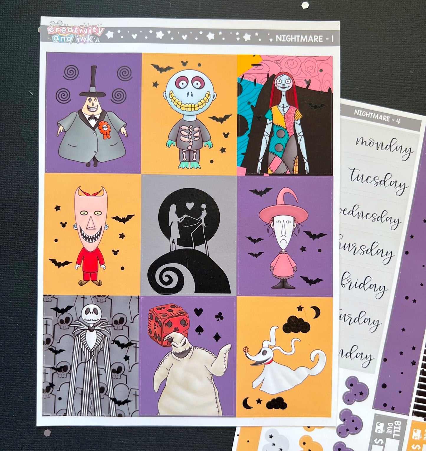 Nightmare / Sticker Kit