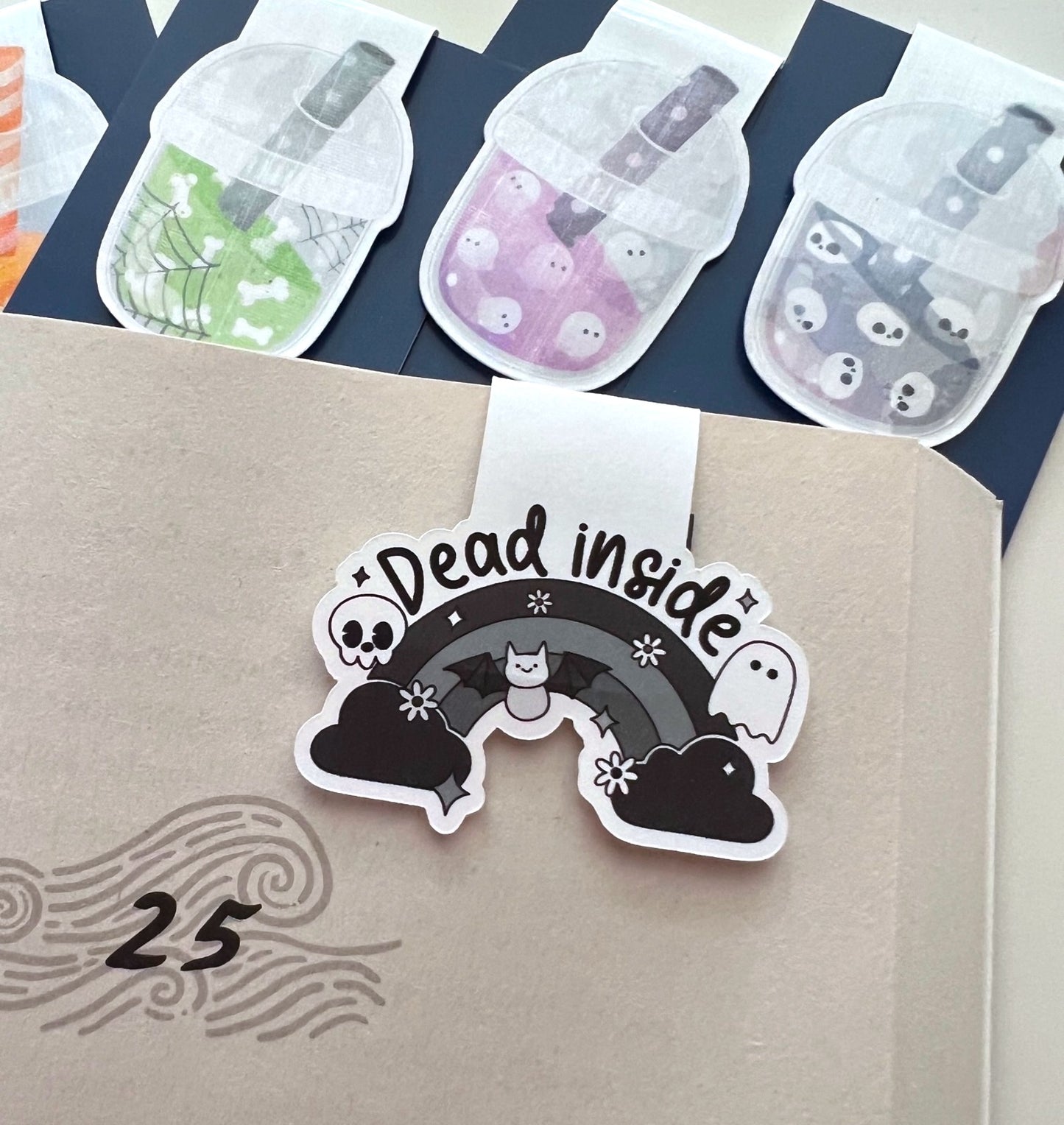 Dead Inside / Magnetic Bookmark