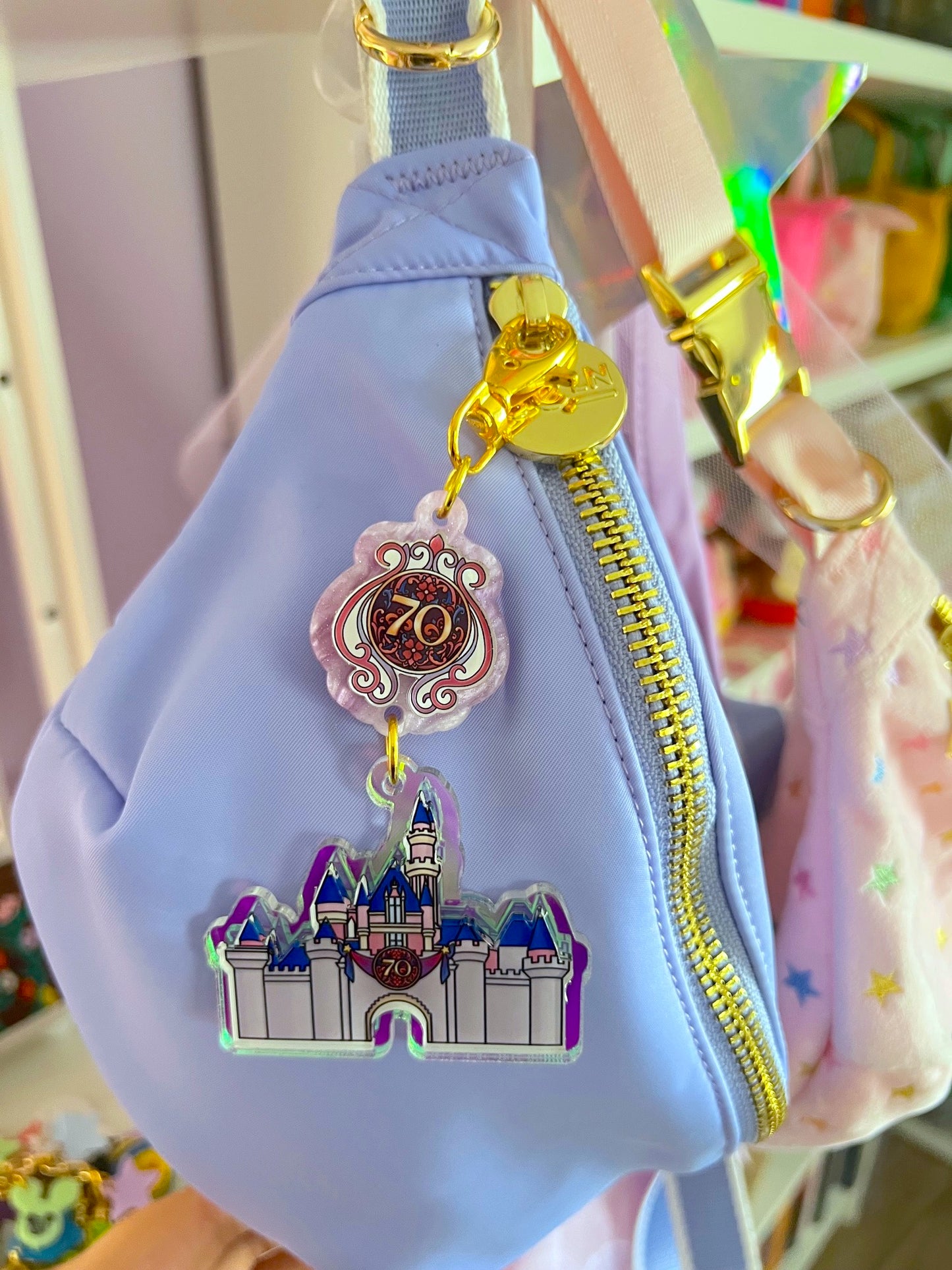 70th Castle Bag Charm / Keychain (LIMITED)